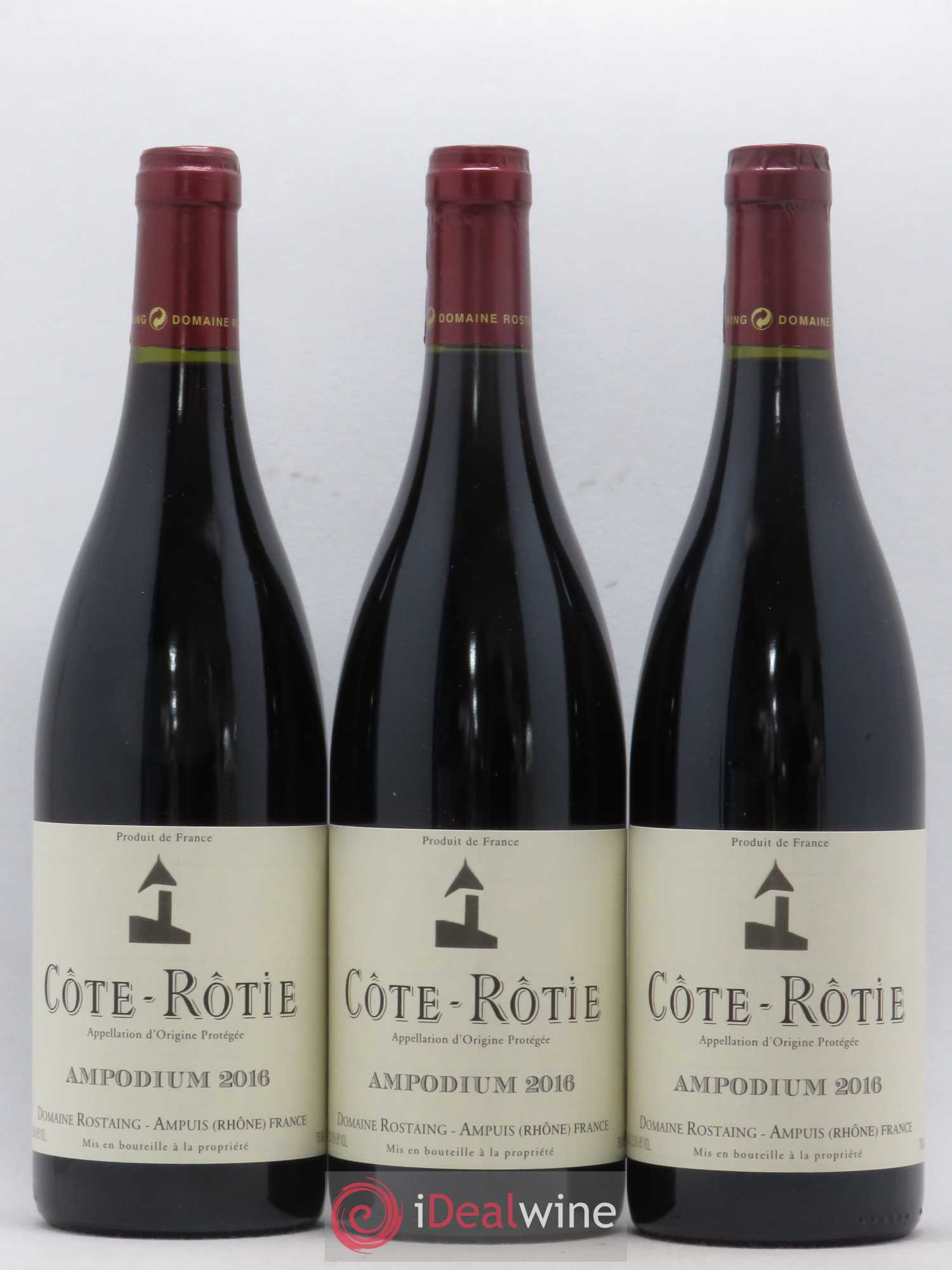Côte-Rôtie Ampodium René Rostaing 2016 - Posten von 3 Flaschen - 0