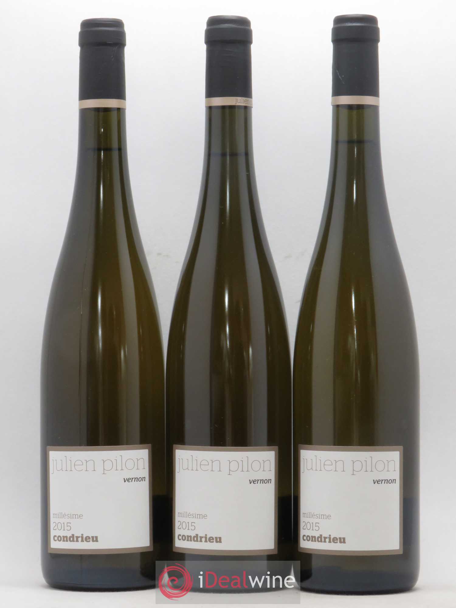 Condrieu Vernon Julien Pilon 2015 - Lot de 3 bouteilles - 0