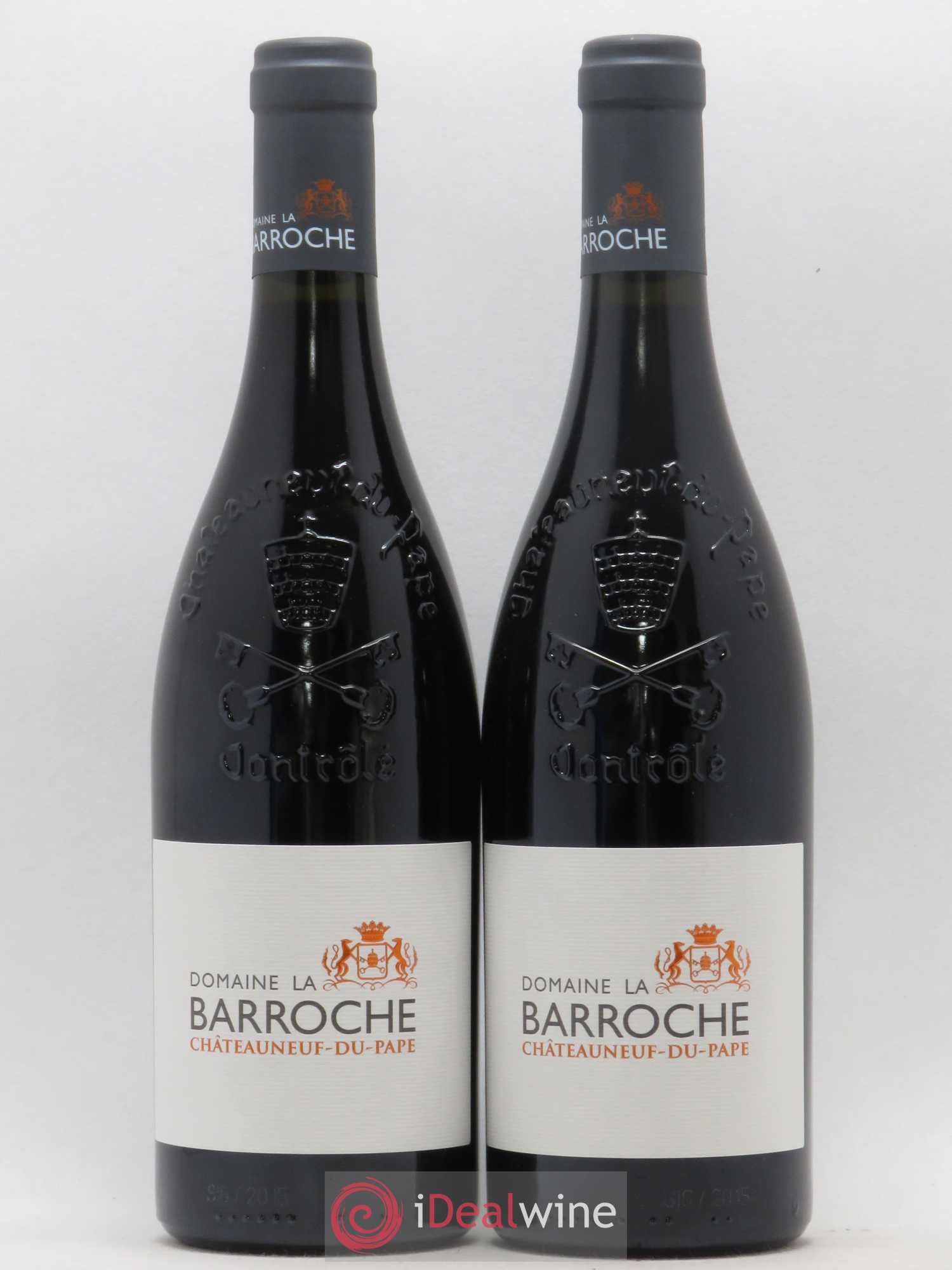 Châteauneuf-du-Pape La Barroche 2015 - Lot de 2 bouteilles - 0
