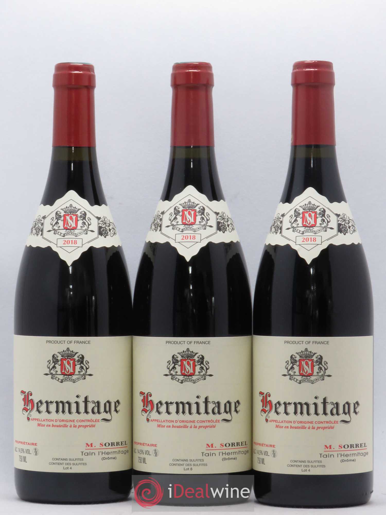 Hermitage Marc Sorrel 2018 - Lot de 6 bouteilles - 2
