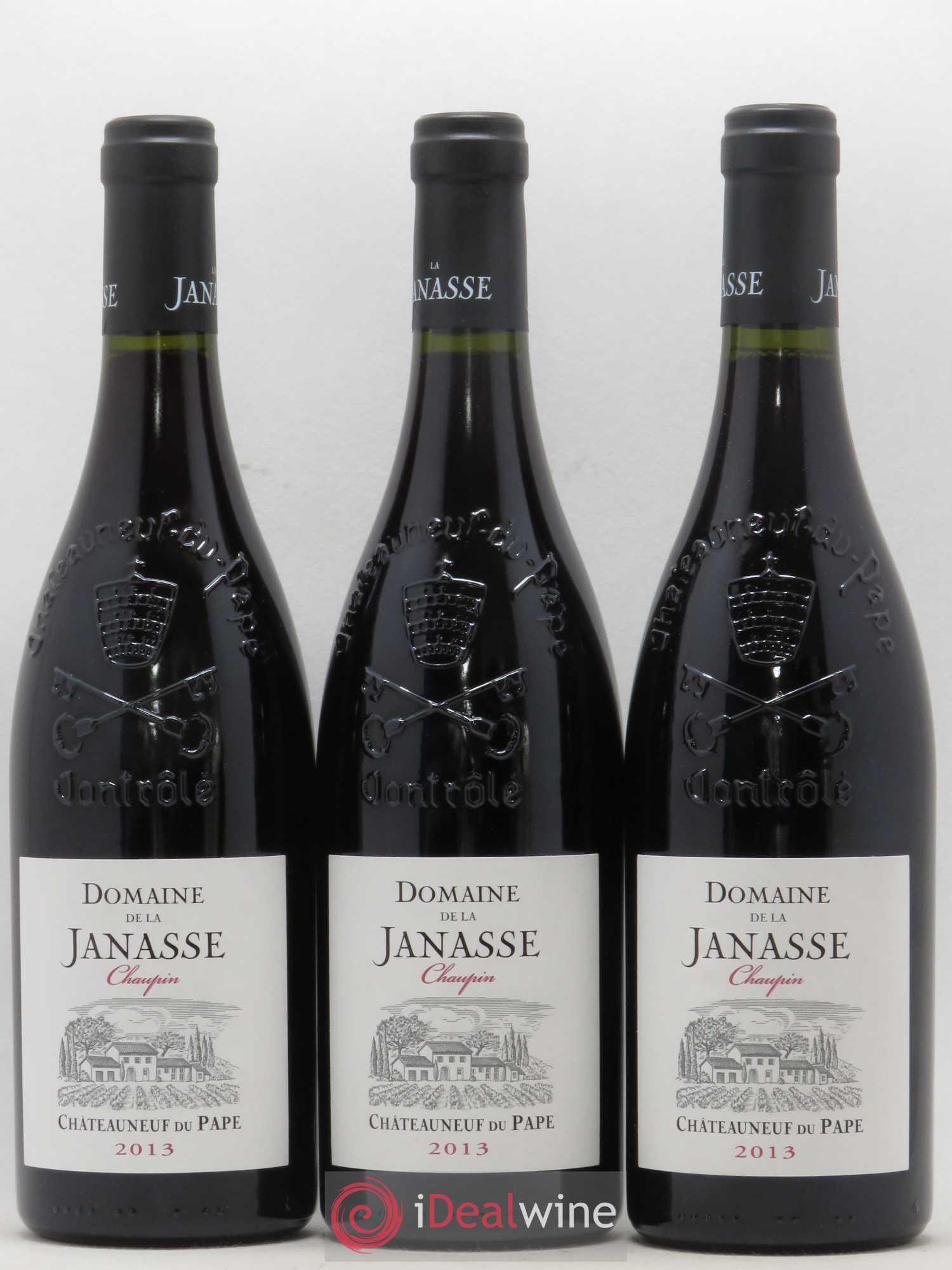 Châteauneuf-du-Pape Cuvée Chaupin La Janasse (Domaine de) 2013 - Lot de 3 bouteilles - 0
