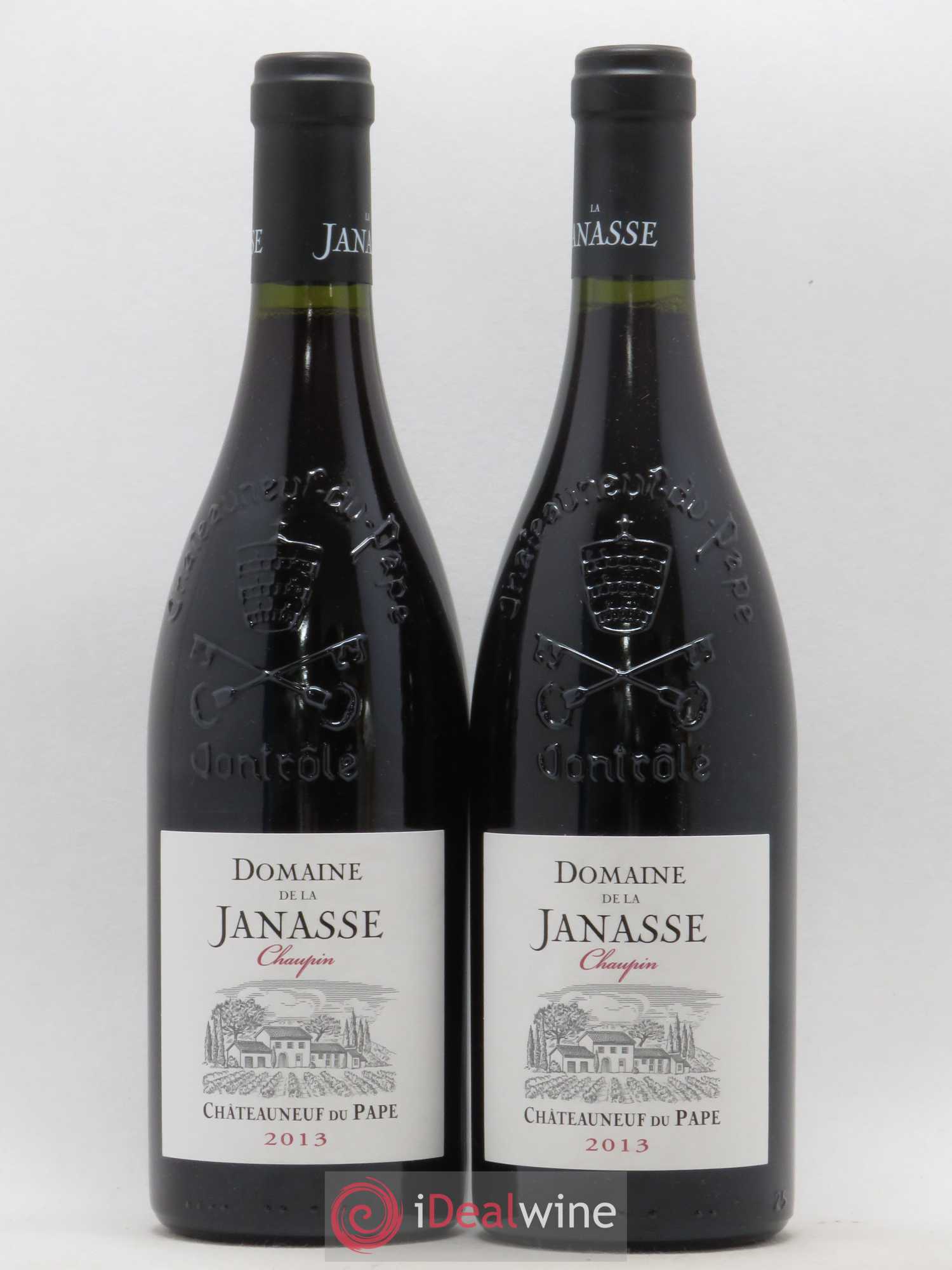 Châteauneuf-du-Pape Cuvée Chaupin La Janasse (Domaine de) 2013 - Lot de 2 bouteilles - 0