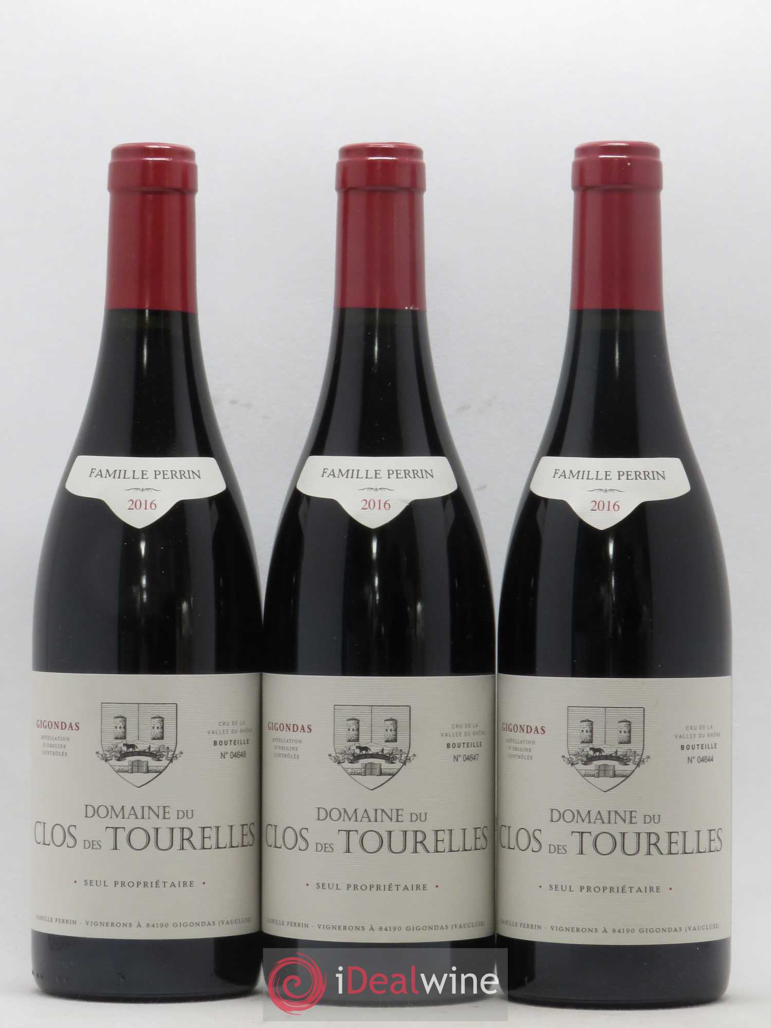 Gigondas Clos Des Tourelles (Domaine du) Famille Perrin 2016 - Lot de 6 bouteilles - 2