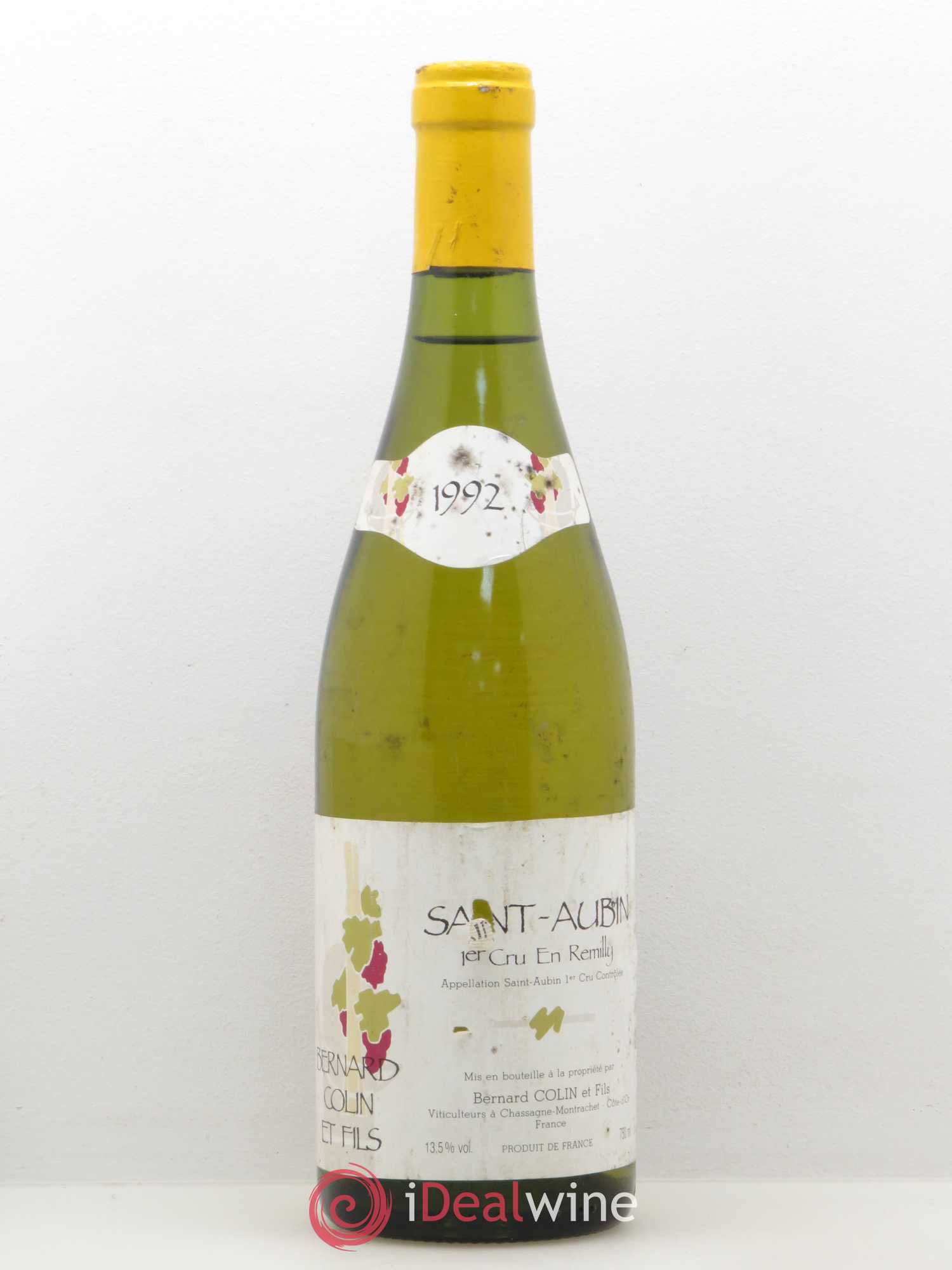 Saint-Aubin 1er Cru En Remilly Bernard Collin et Fils 1992 - Lotto di 1 bottiglia - 0