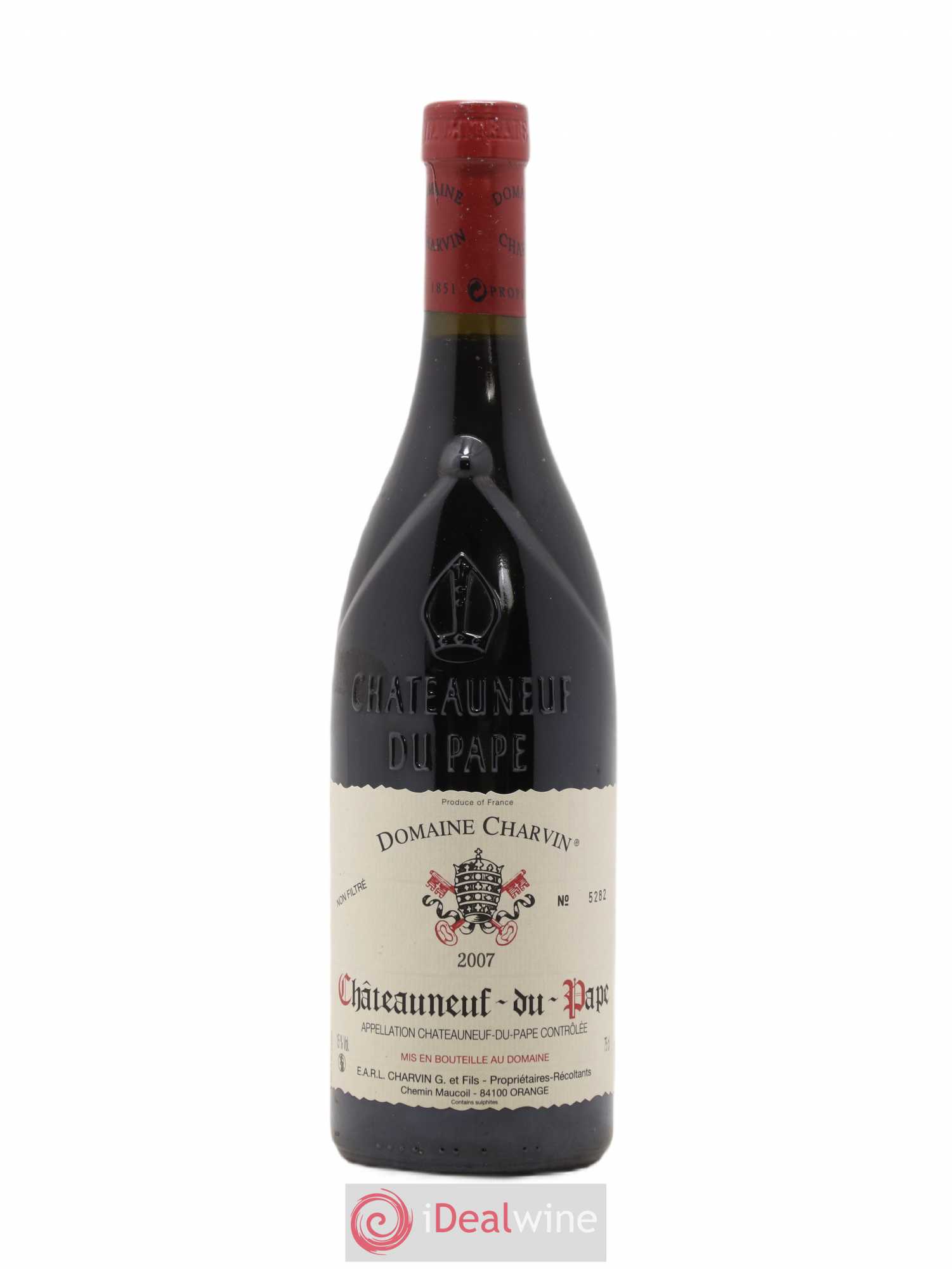 Châteauneuf-du-Pape Charvin (Domaine) 2007 - Lot de 1 bouteille - 0
