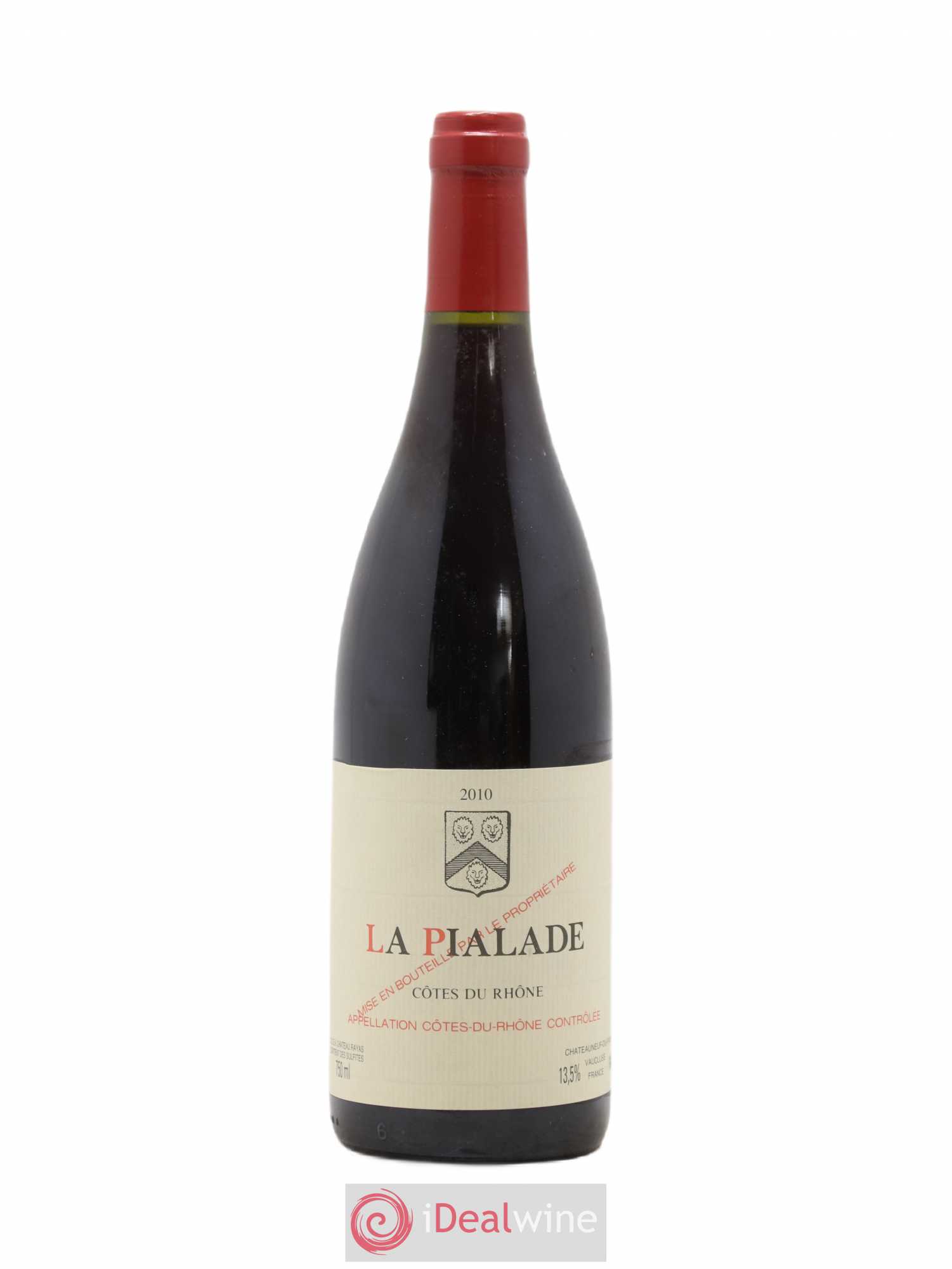 Côtes-du-Rhône La Pialade Emmanuel Reynaud 2010 - Lot de 1 bouteille - 0