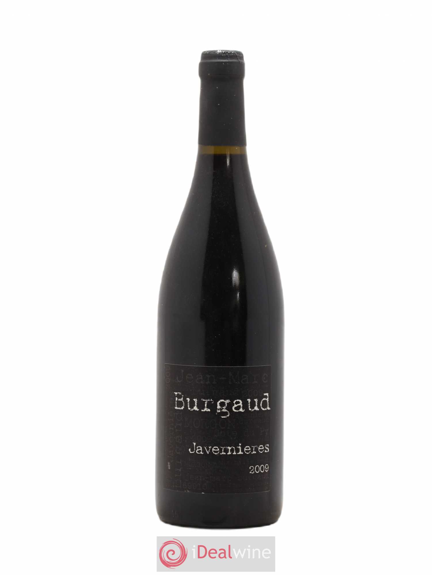 Morgon Javernières Jean-Marc Burgaud (Domaine) 2009 - Lot de 1 bouteille - 0