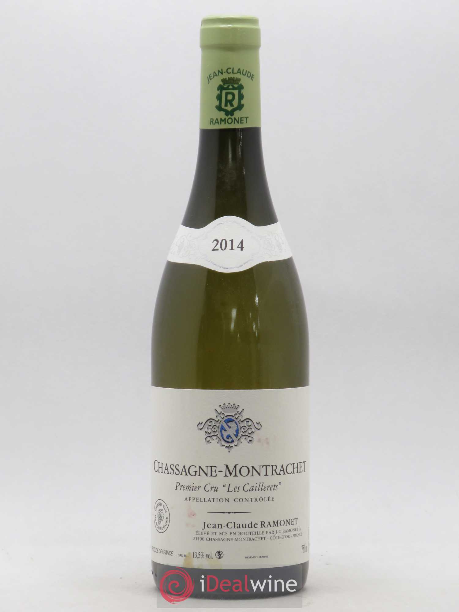 Chassagne-Montrachet 1er Cru Les Caillerets Ramonet (Domaine) 2014 - Lot de 1 bouteille - 0