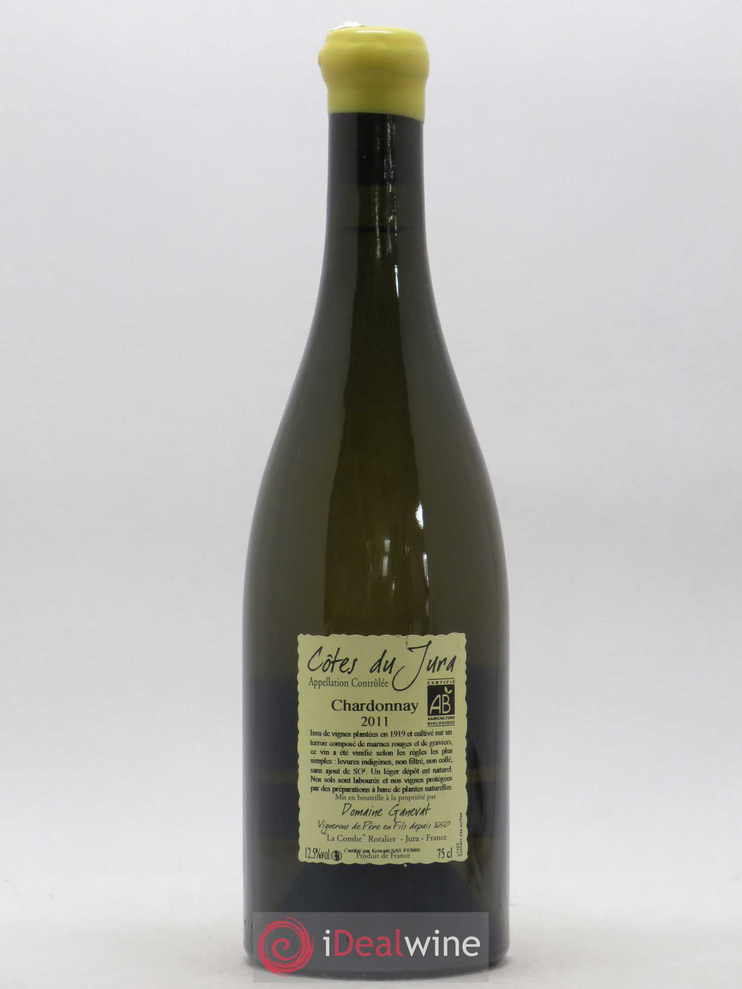 Côtes du Jura Les Grands Teppes Vieilles Vignes Jean-François Ganevat (Domaine) 2011 - Lot de 1 bouteille - 1