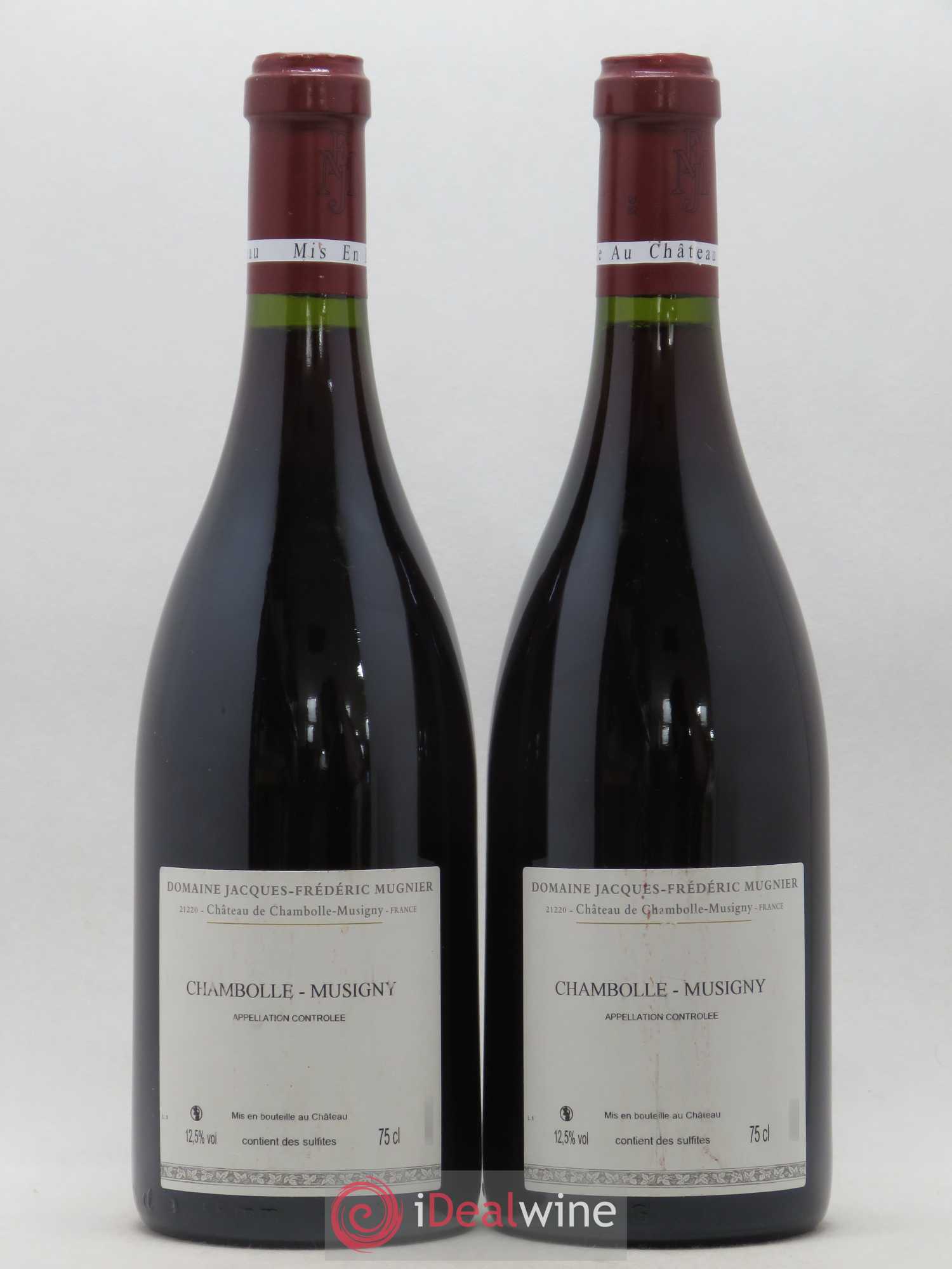 Chambolle-Musigny Jacques-Frédéric Mugnier 2010 - Lot de 2 bouteilles - 1