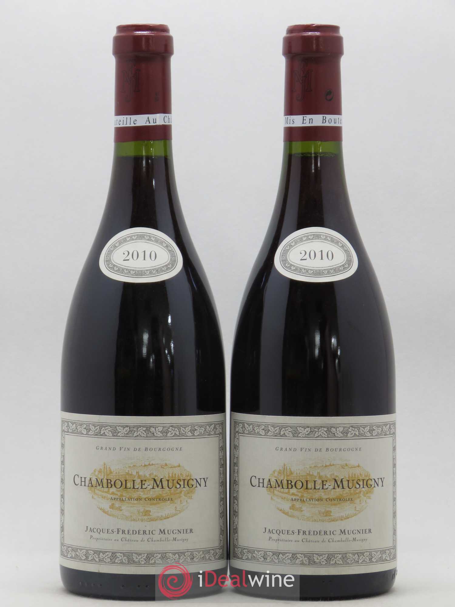 Chambolle-Musigny Jacques-Frédéric Mugnier 2010 - Lot de 2 bouteilles - 0