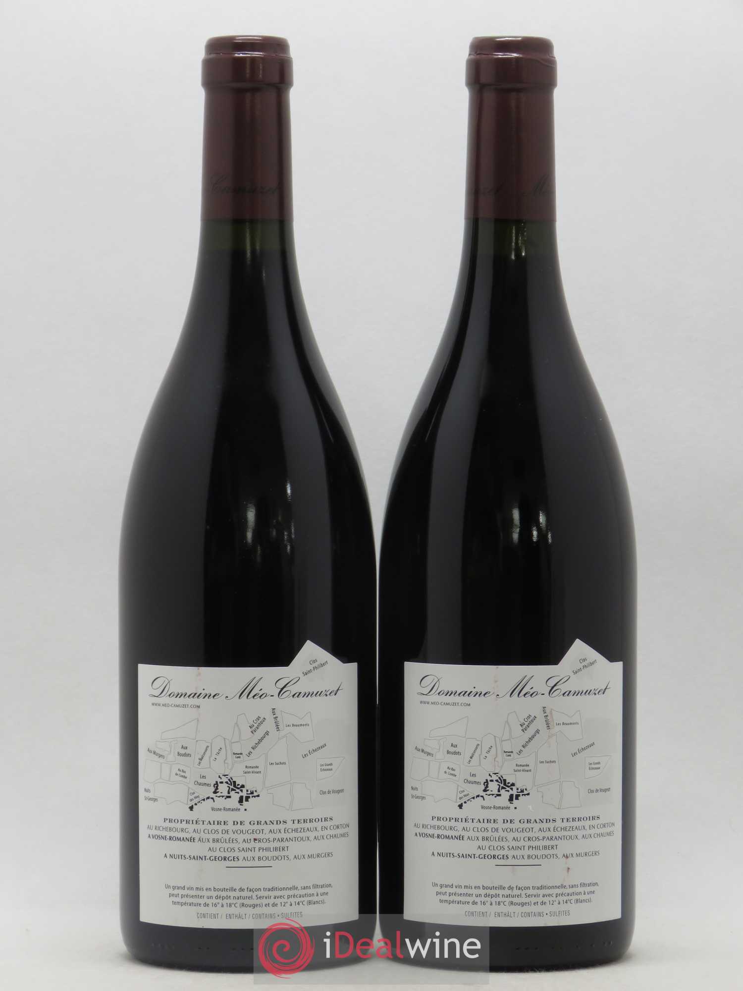 Nuits-Saint-Georges 1er Cru Aux Boudots Méo-Camuzet (Domaine) 2009 - Lot de 2 bouteilles - 1