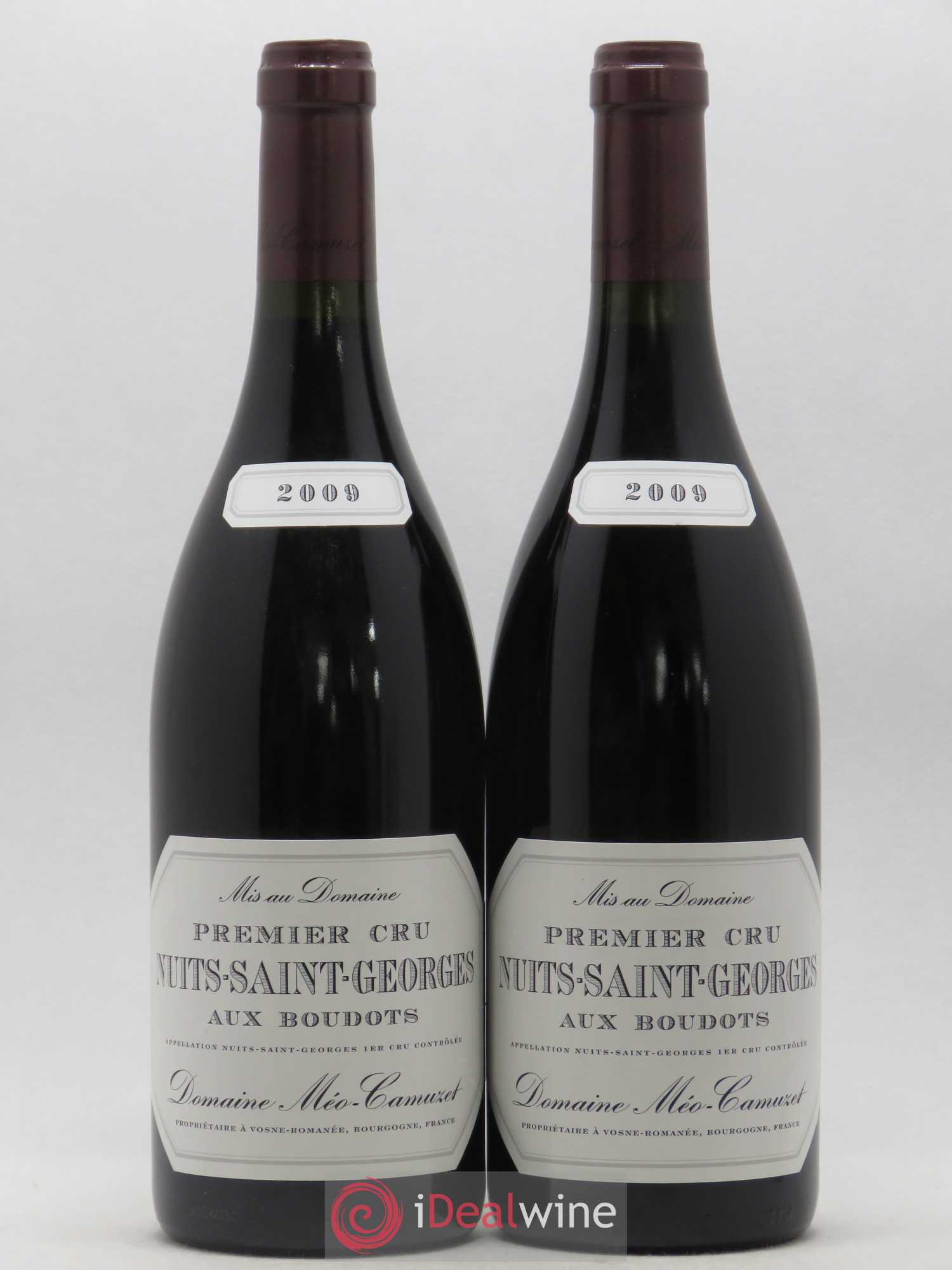 Nuits-Saint-Georges 1er Cru Aux Boudots Méo-Camuzet (Domaine) 2009 - Lot de 2 bouteilles - 0