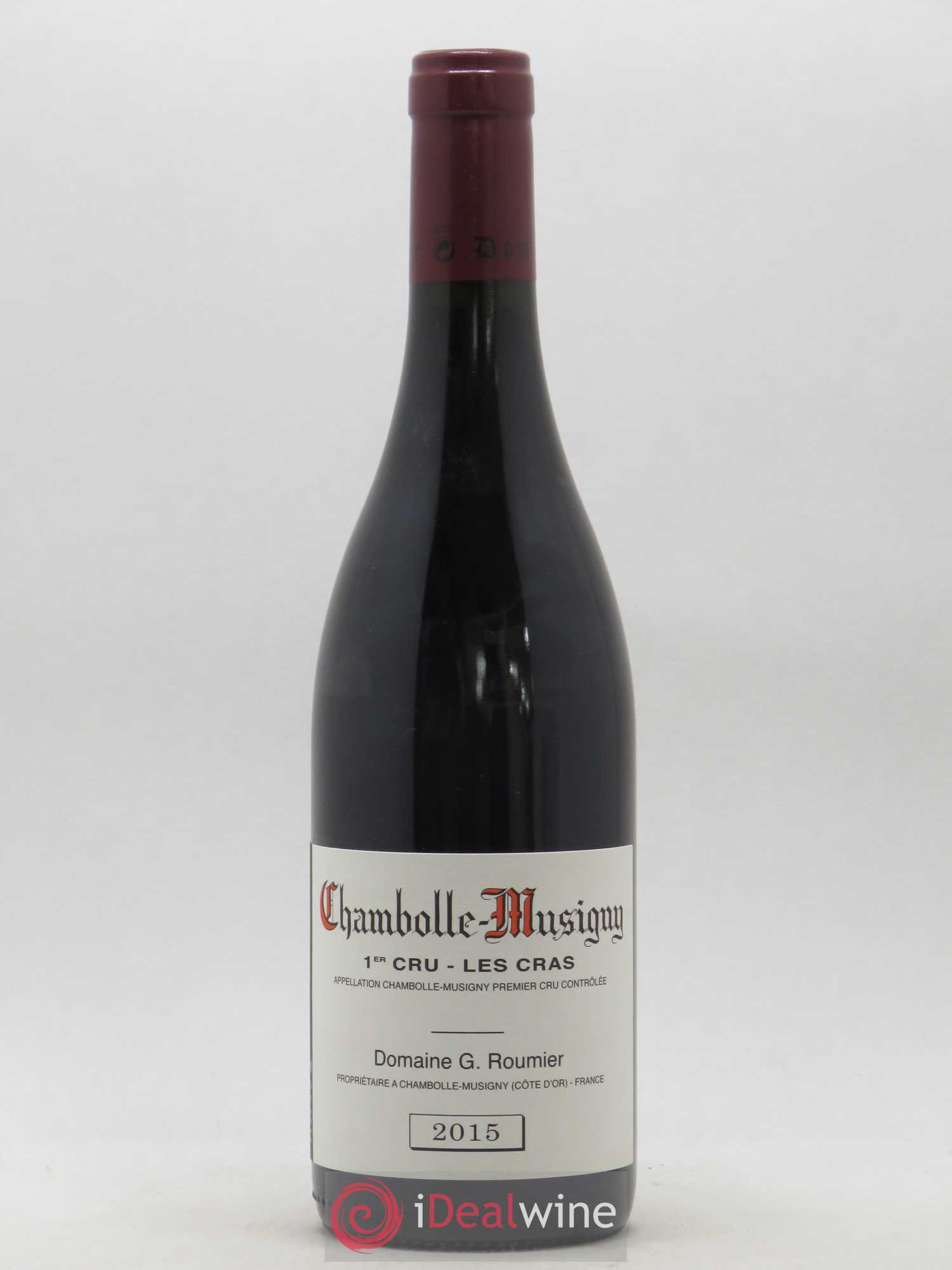 Chambolle-Musigny 1er Cru Les Cras Georges Roumier (Domaine) 2015 - Lot de 1 bouteille - 0