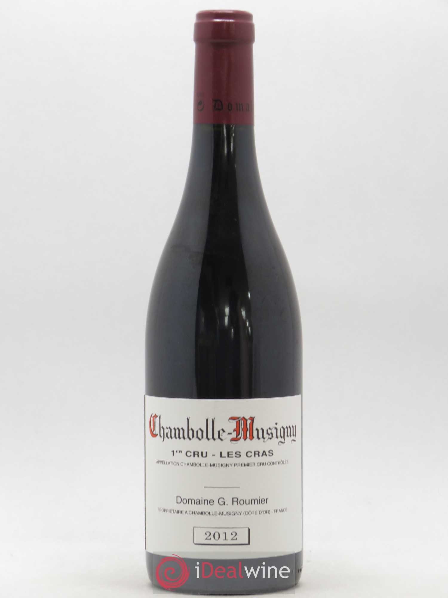 Chambolle-Musigny 1er Cru Les Cras Georges Roumier (Domaine) 2012 - Lot de 1 bouteille - 0