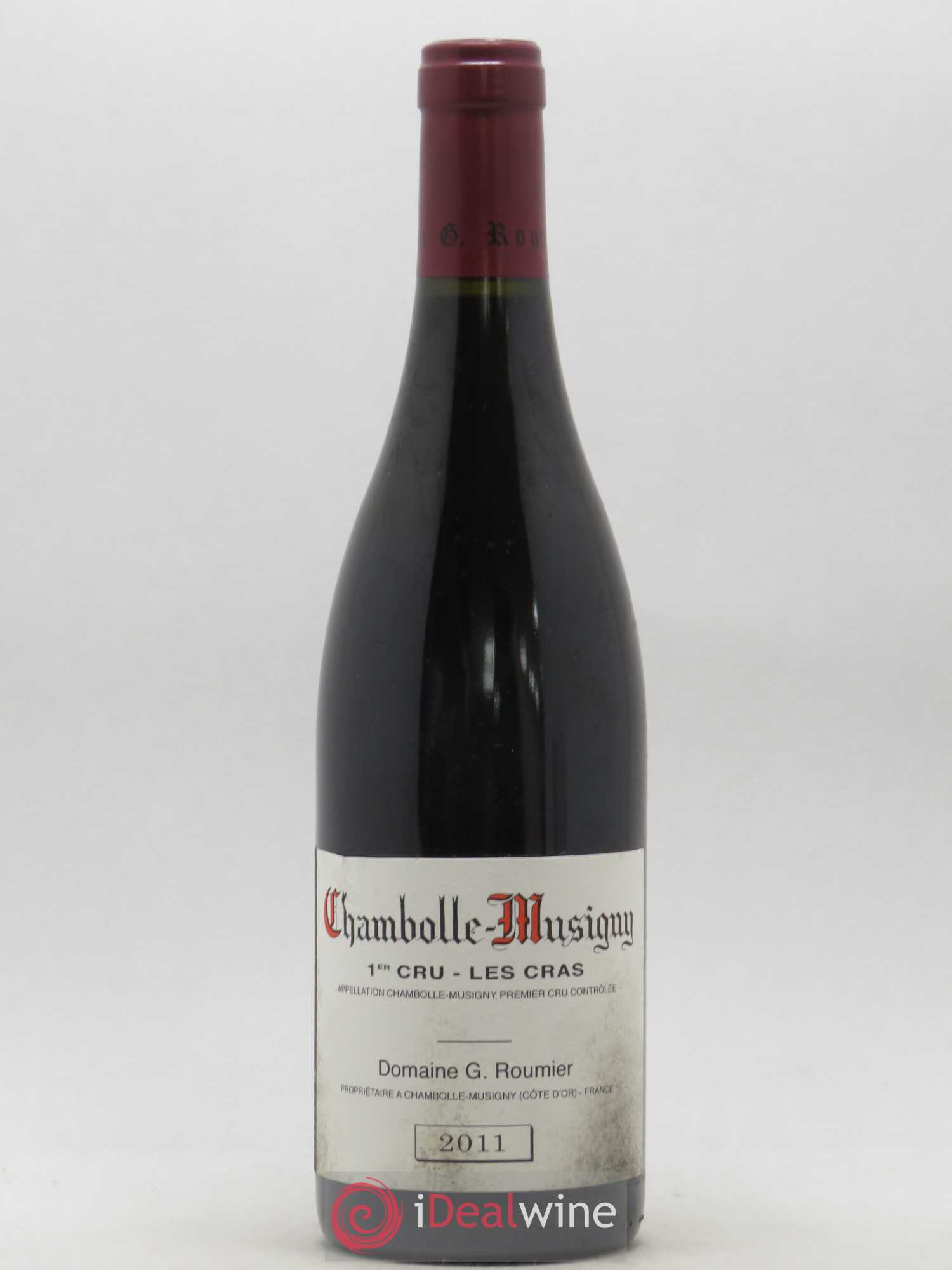 Chambolle-Musigny 1er Cru Les Cras Georges Roumier (Domaine) 2011 - Lot de 1 bouteille - 0