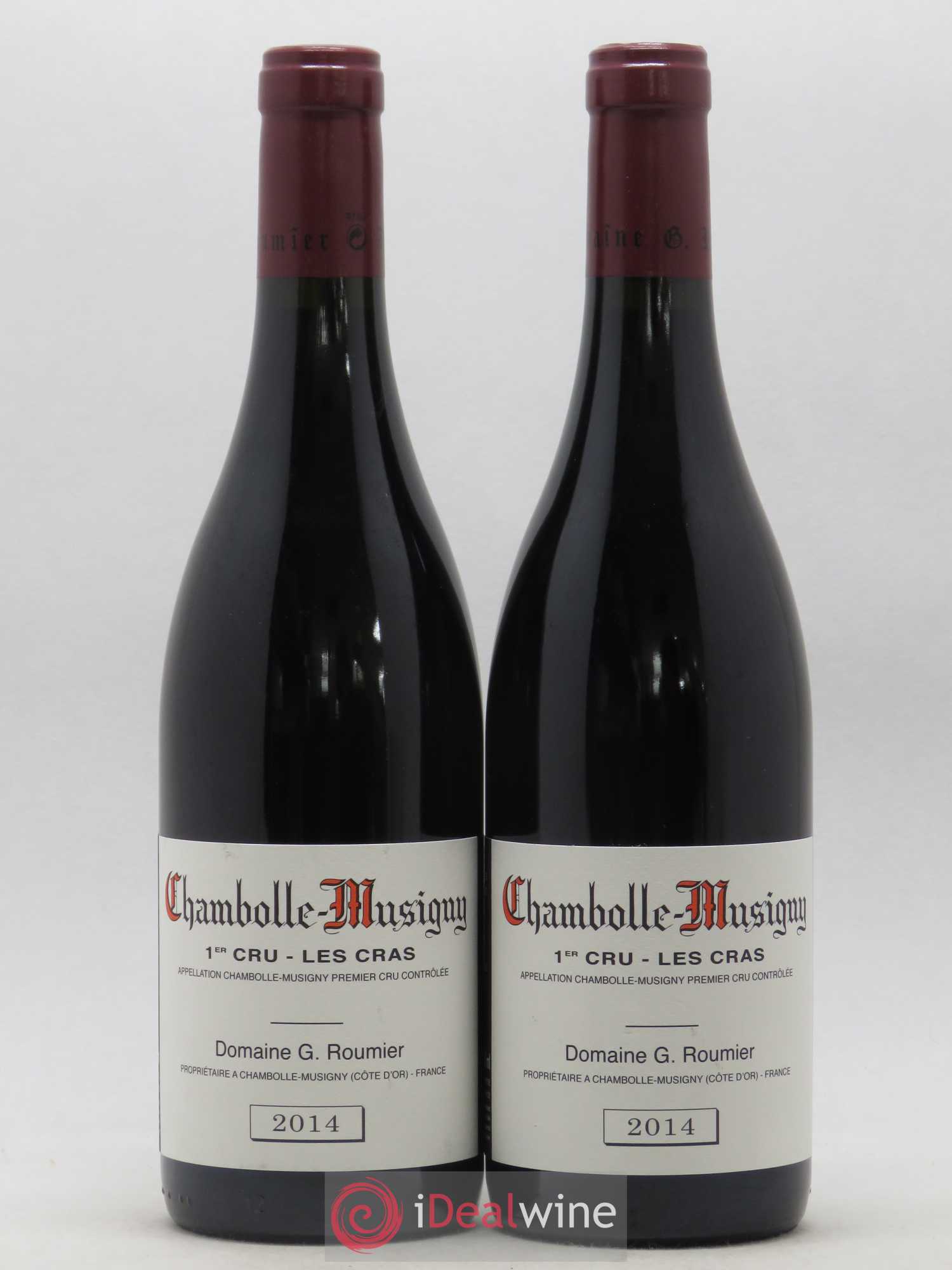 Chambolle-Musigny 1er Cru Les Cras Georges Roumier (Domaine) 2014 - Lot de 2 bouteilles - 0