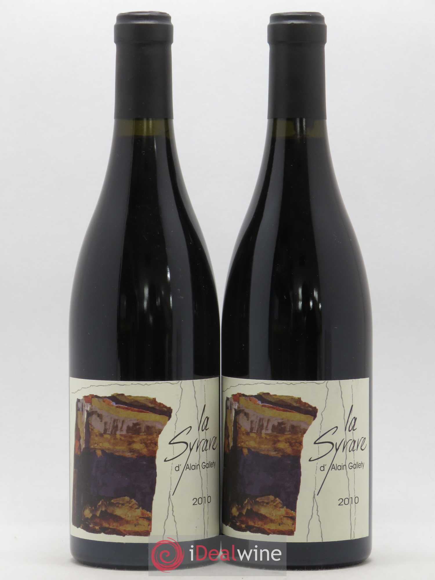 Côtes du Vivarais La Syrare Gallety (Domaine) 2010 - Lot de 2 bouteilles - 0