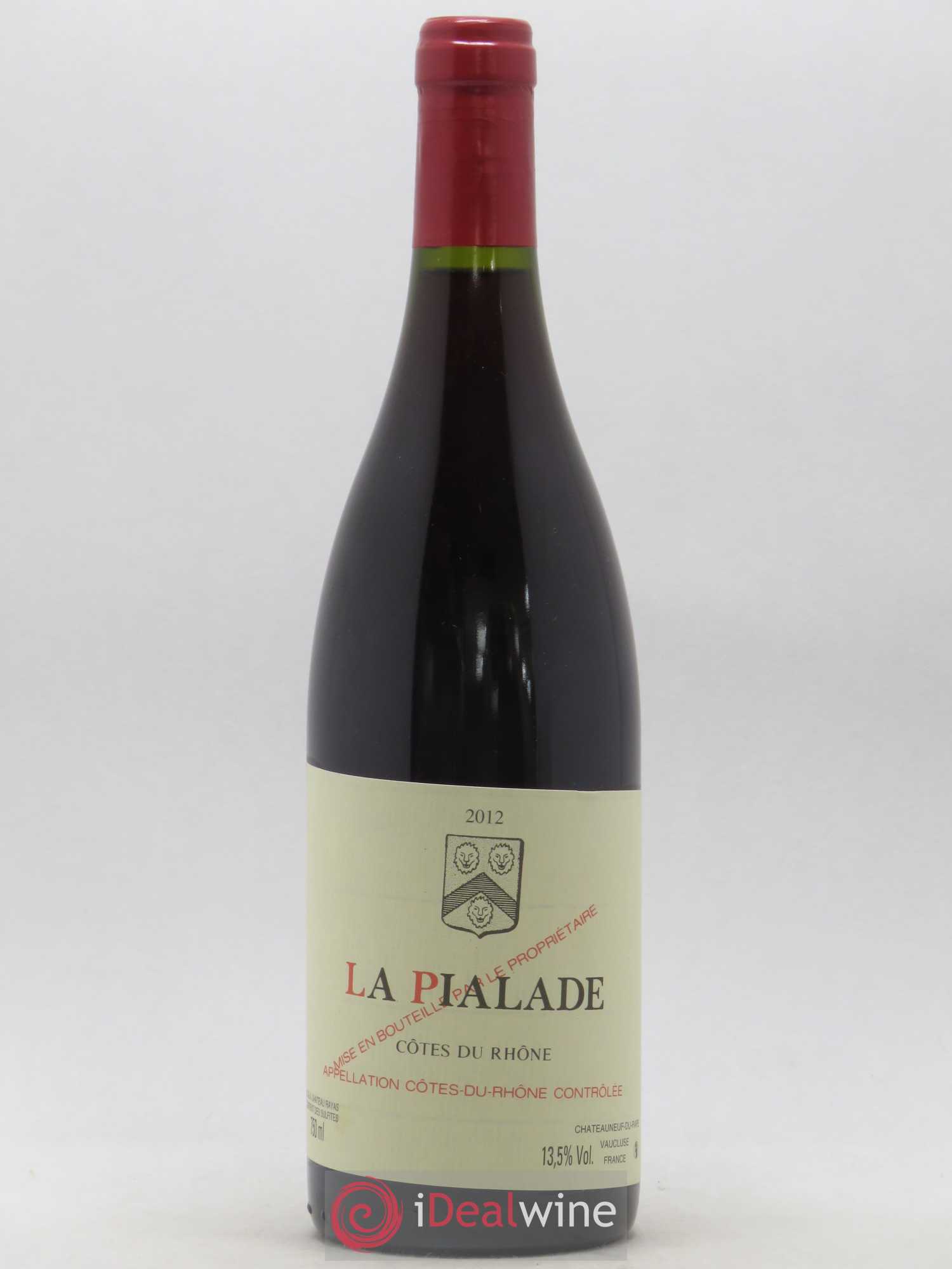 Côtes-du-Rhône La Pialade Emmanuel Reynaud 2012 - Lot de 1 bouteille - 0