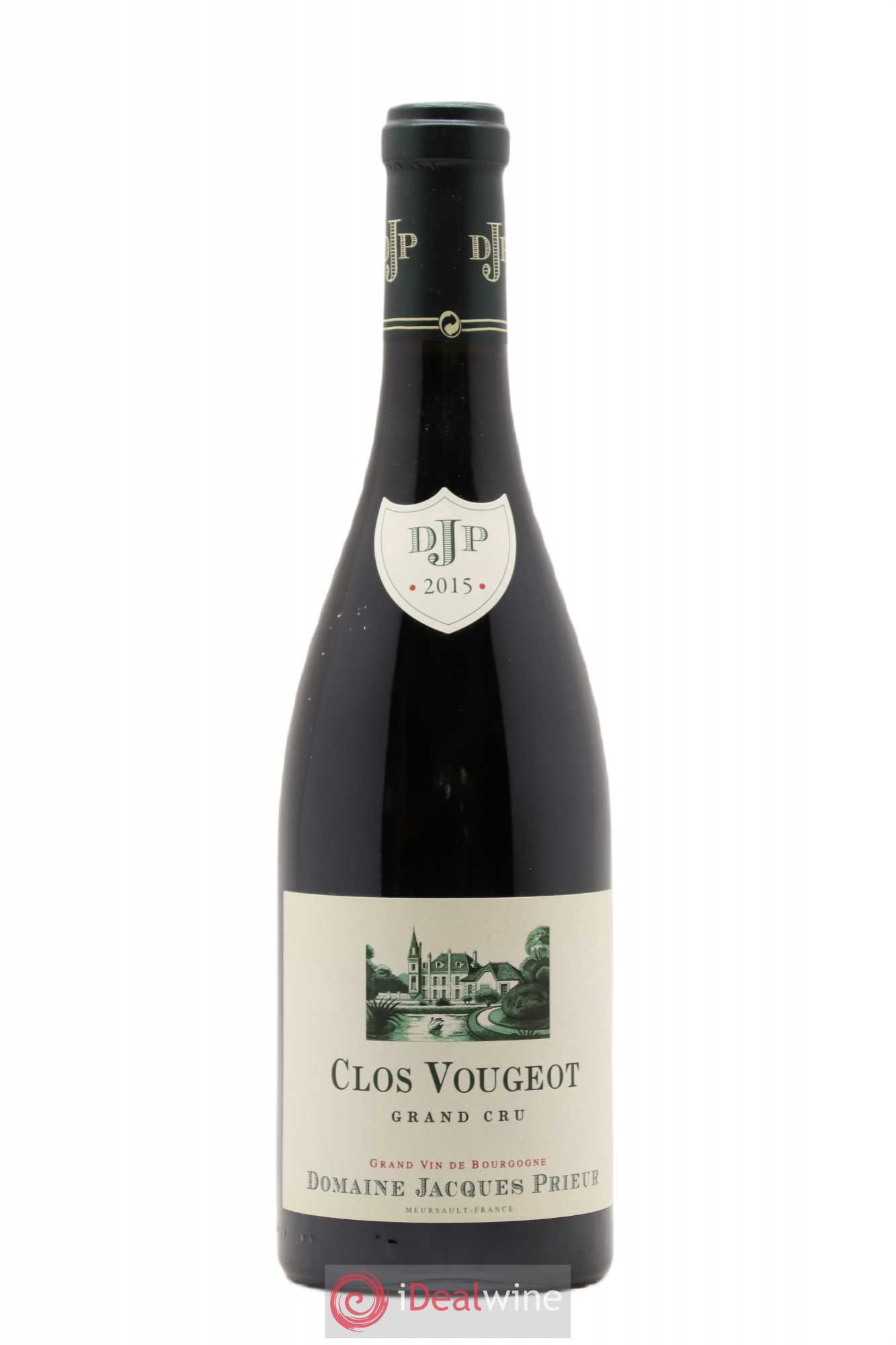 Clos de Vougeot Grand Cru Jacques Prieur (Domaine) 2015 - Lot de 1 bouteille - 0
