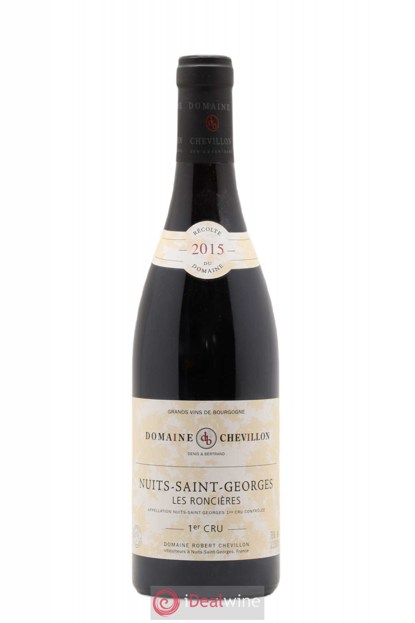 Nuits-Saint-Georges 1er Cru Les Roncières Robert Chevillon 2015 - Lot de 1 bouteille - 0