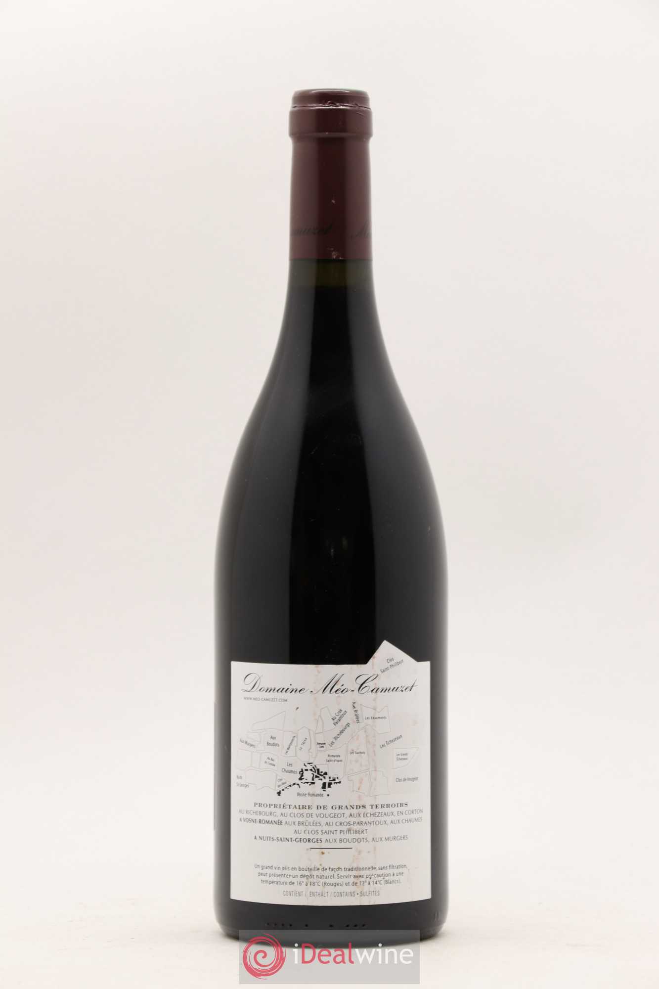 Nuits-Saint-Georges 1er Cru Aux Boudots Méo-Camuzet (Domaine) 2009 - Lot de 1 bouteille - 1