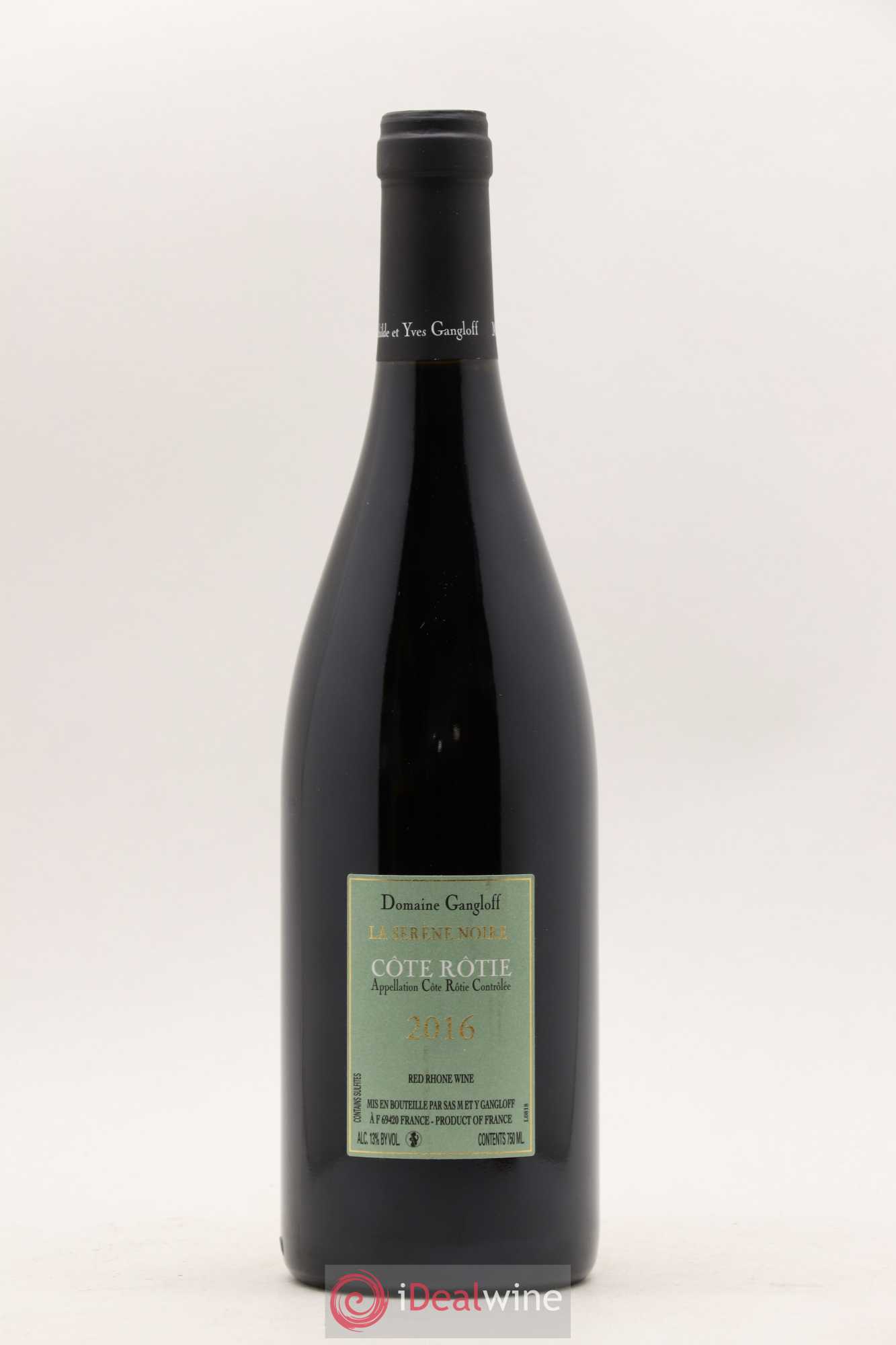 Côte-Rôtie La Sereine Noire Gangloff (Domaine) 2016 - Lot de 1 bouteille - 1