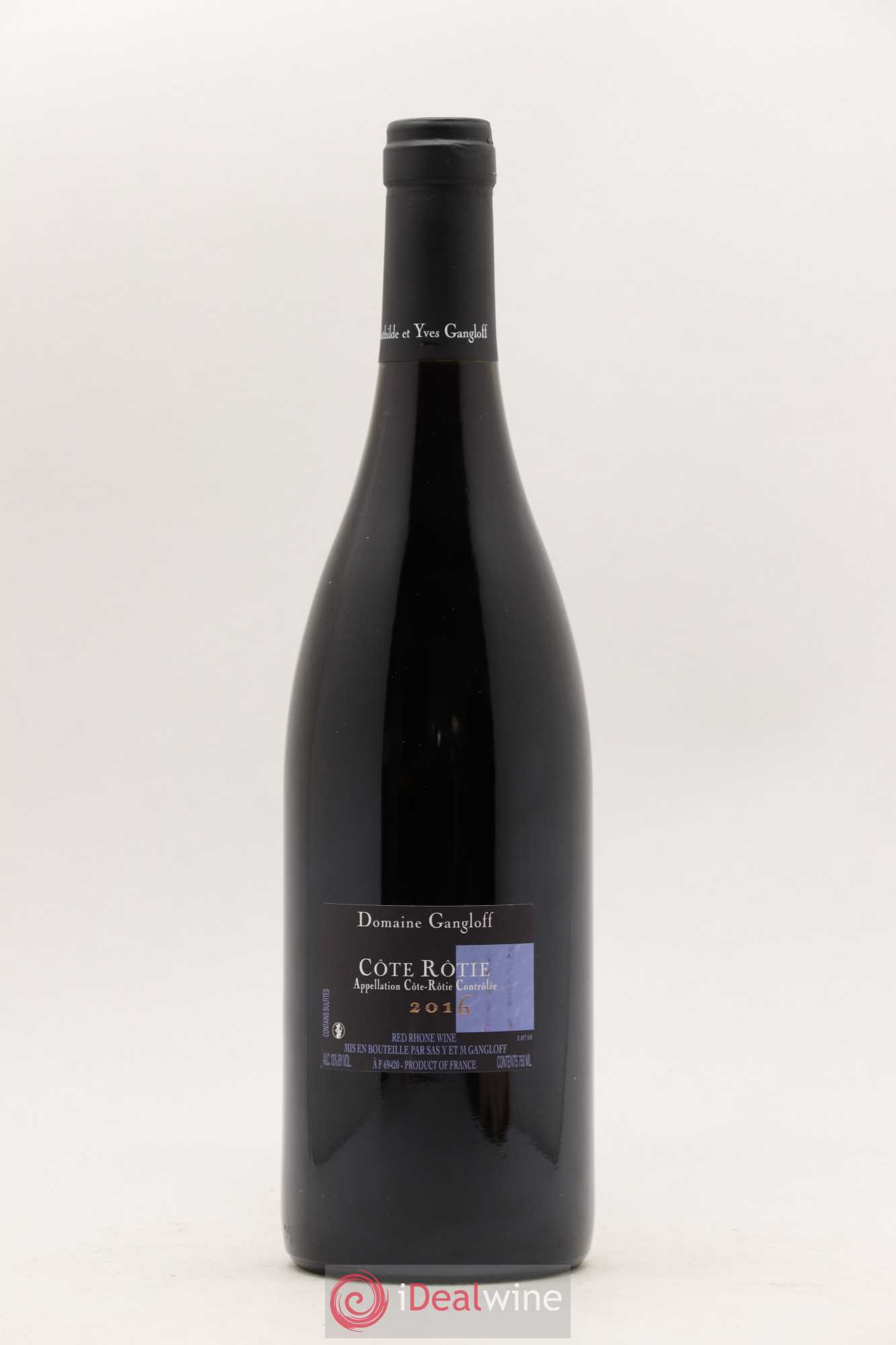 Côte-Rôtie La Barbarine Gangloff (Domaine) 2016 - Lot de 1 bouteille - 1