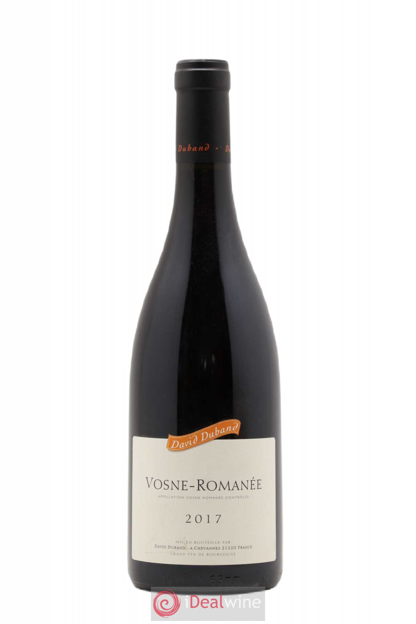 Vosne-Romanée David Duband (Domaine) 2017 - Lot de 1 bouteille - 0