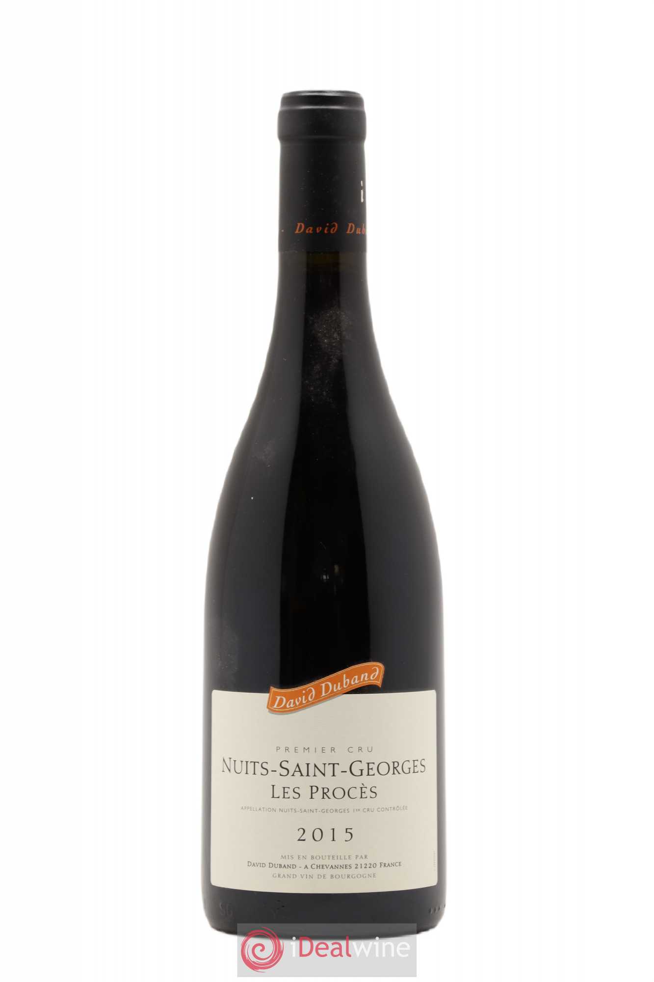 Nuits-Saint-Georges 1er Cru Les Procès David Duband (Domaine) 2015 - Lot de 1 bouteille - 0