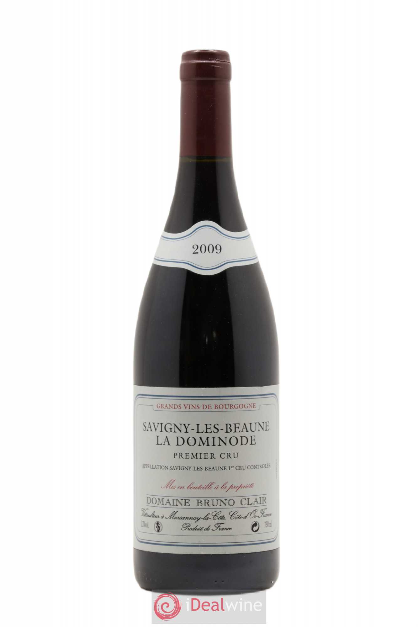 Savigny-lès-Beaune 1er Cru La Dominode Bruno Clair (Domaine) 2009 - Lot de 1 bouteille - 0