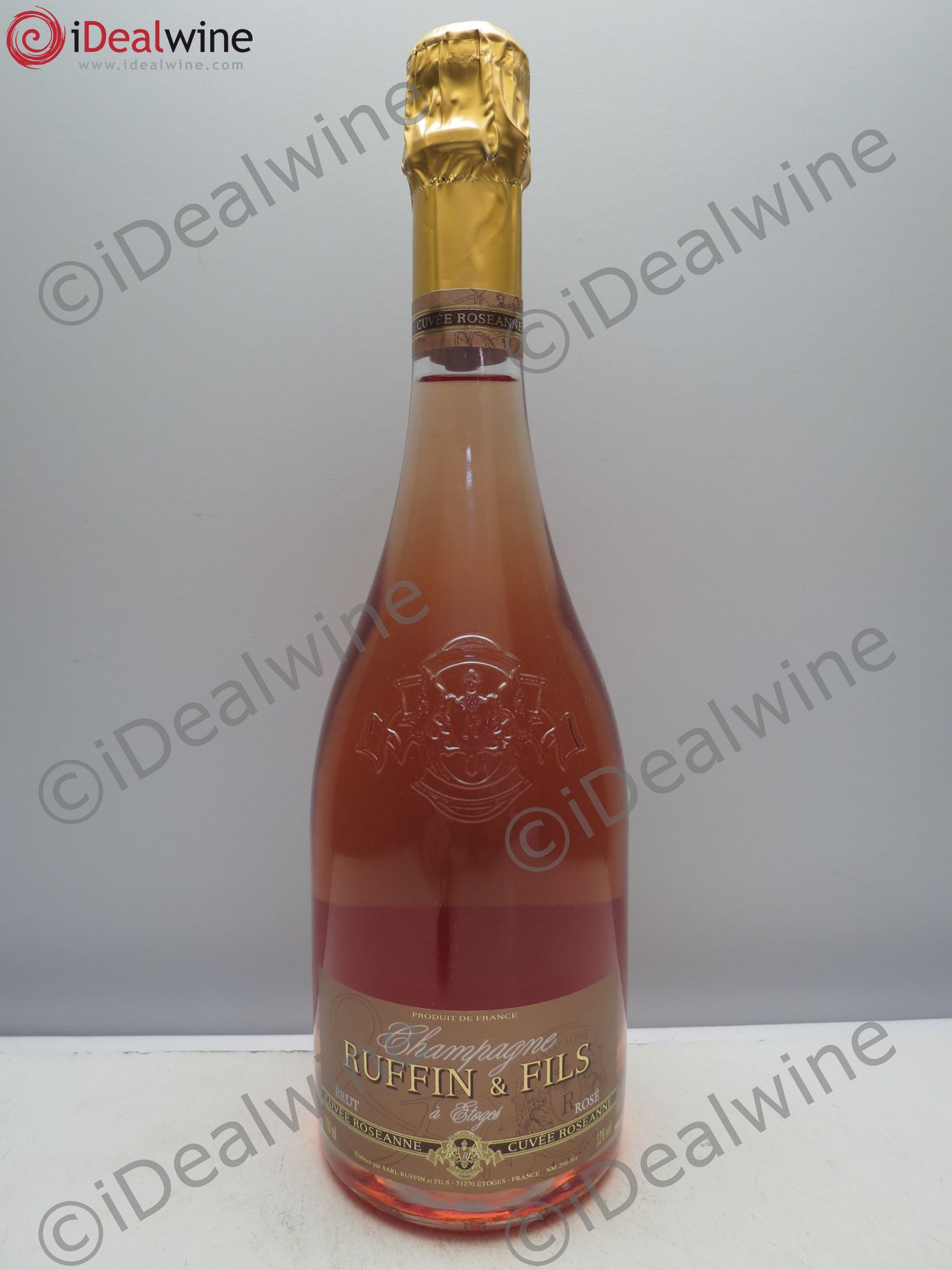 Champagne - Ruffin et Fils. Cuvée Roseanne - Lot de 1 bouteille - 0