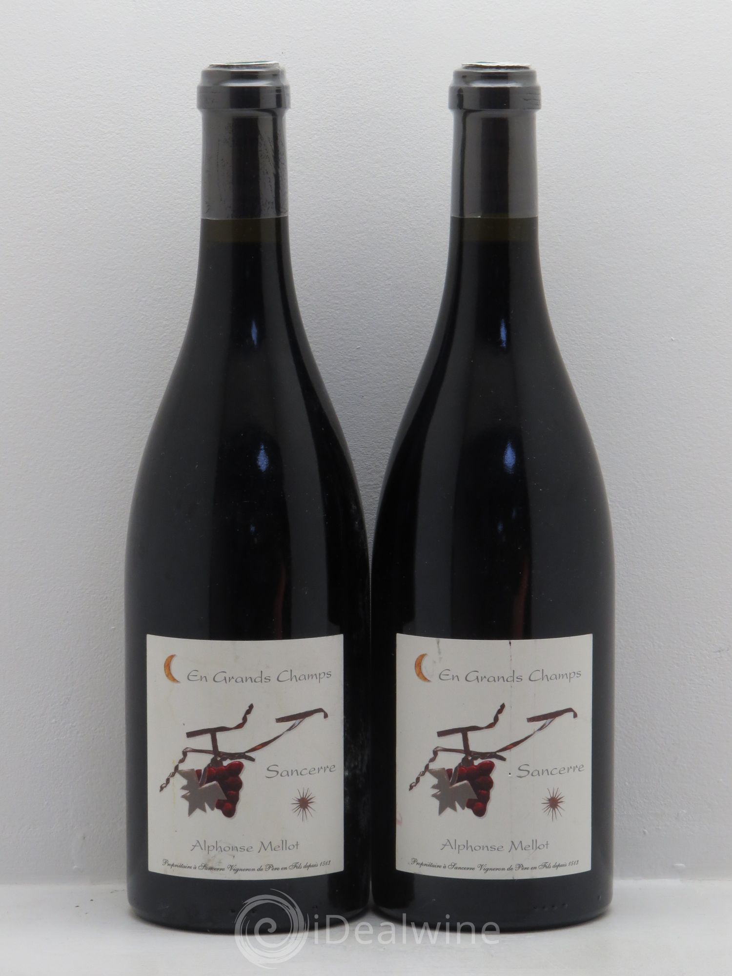 Sancerre En Grands Champs Alphonse Mellot 2008 - Lot de 2 bouteilles - 0