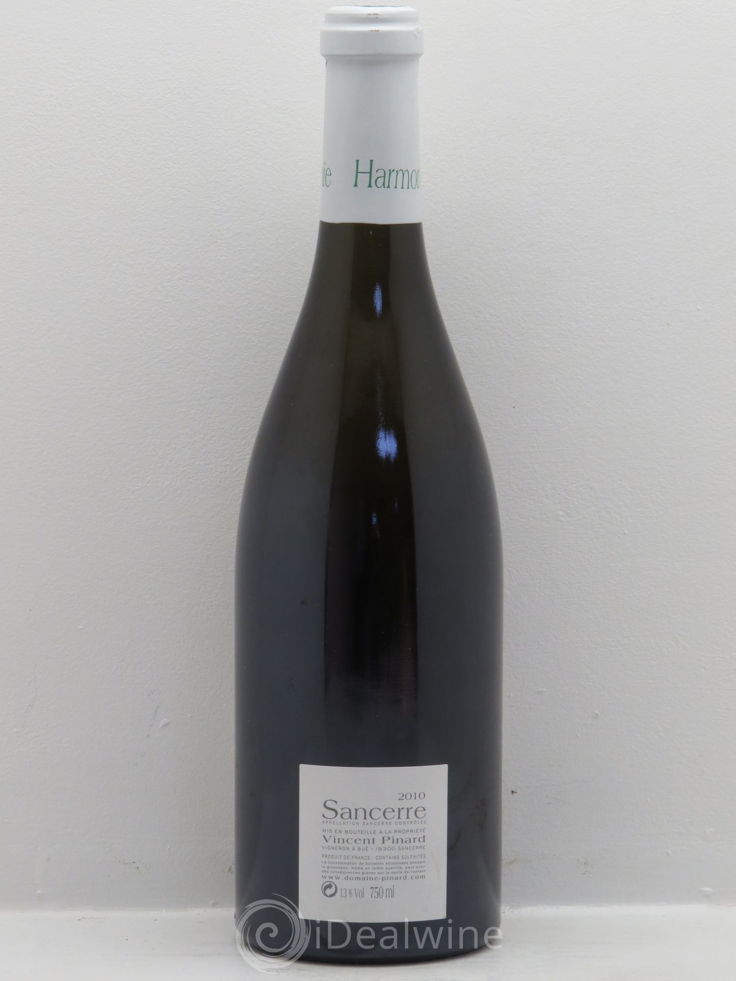 Sancerre Harmonie Vincent Pinard 2010 - Lot de 1 bouteille - 1