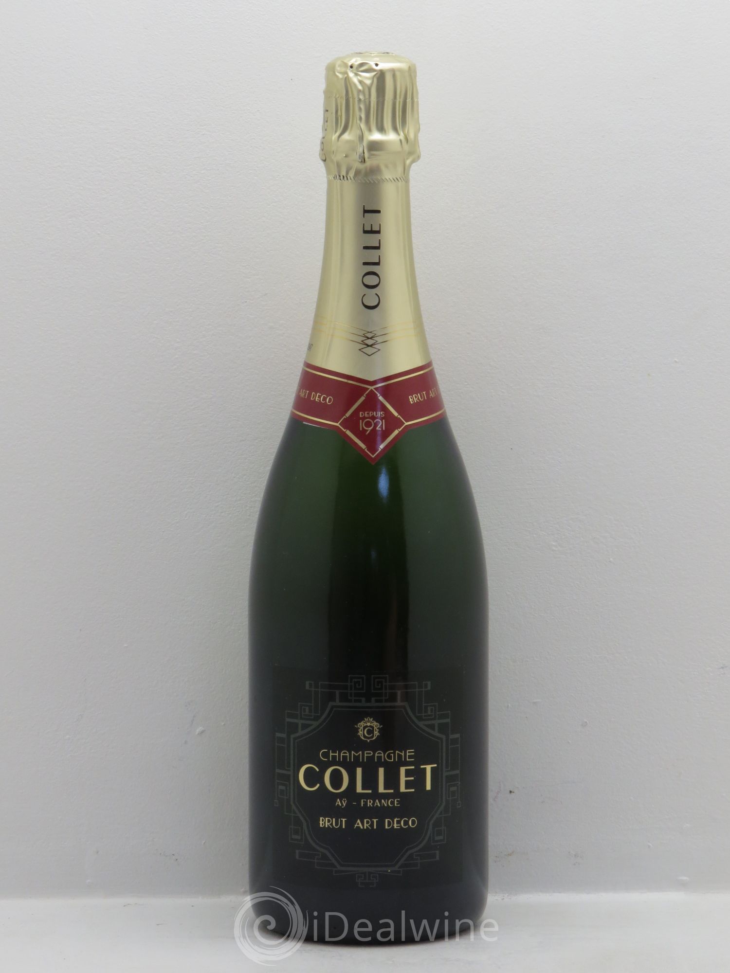 Champagne Collet Art Déco Ay Brut - Posten von 1 Flasche - 0