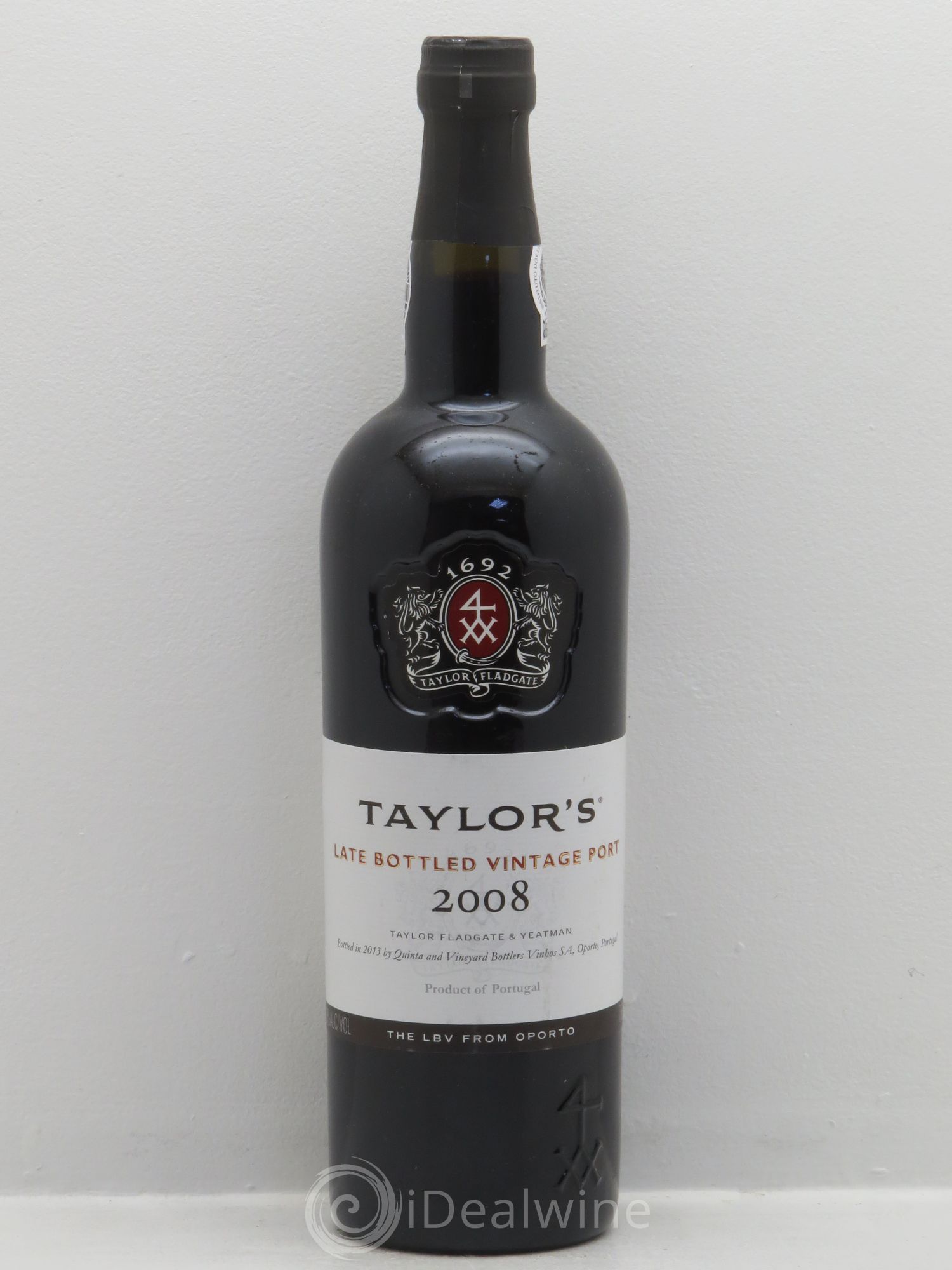 Porto Taylor's Vintage Late Bottled Vintage 2008 - Lot de 1 bouteille - 0