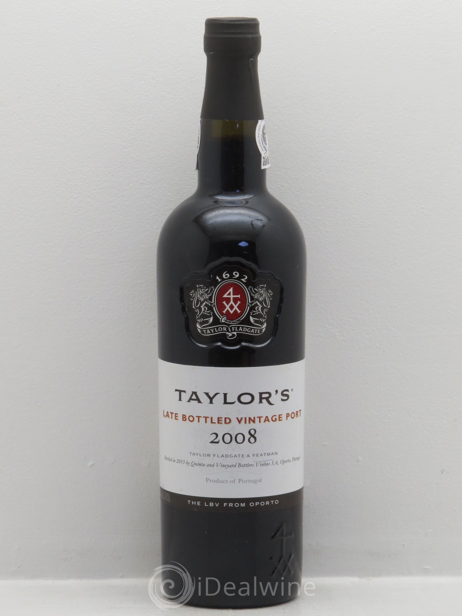 Porto Taylor's Vintage Late Bottled Vintage 2008 - Lot de 1 bouteille - 0
