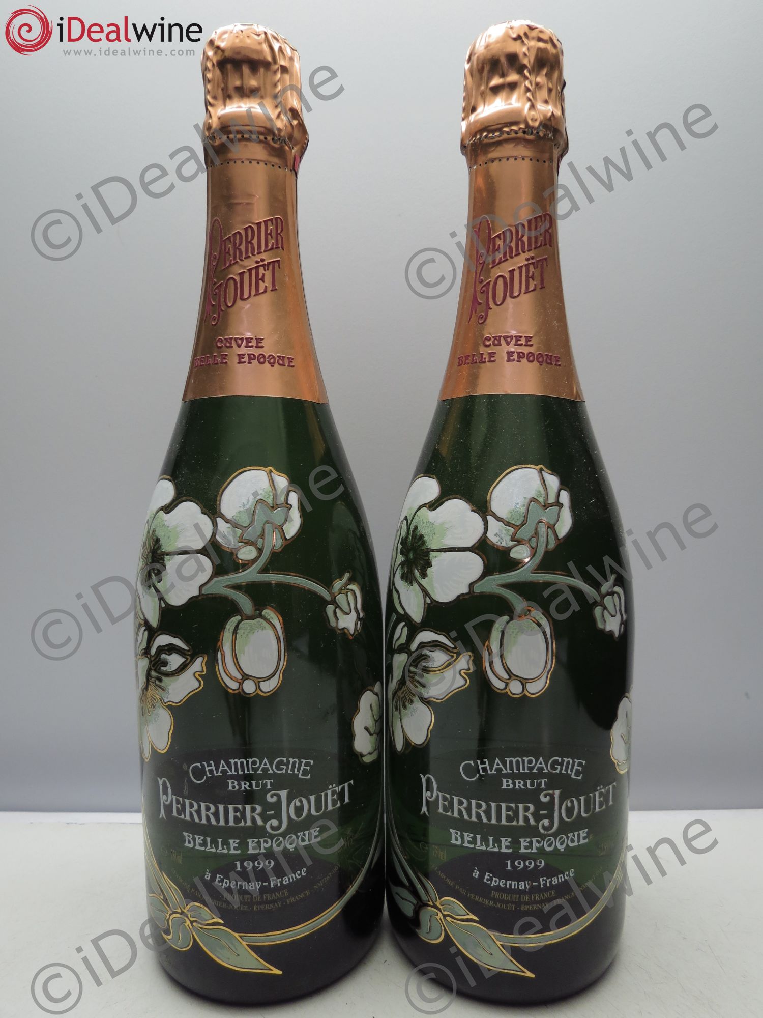 Cuvée Belle Epoque Brut Perrier-Jouët 1999 - Lot de 2 bouteilles - 0