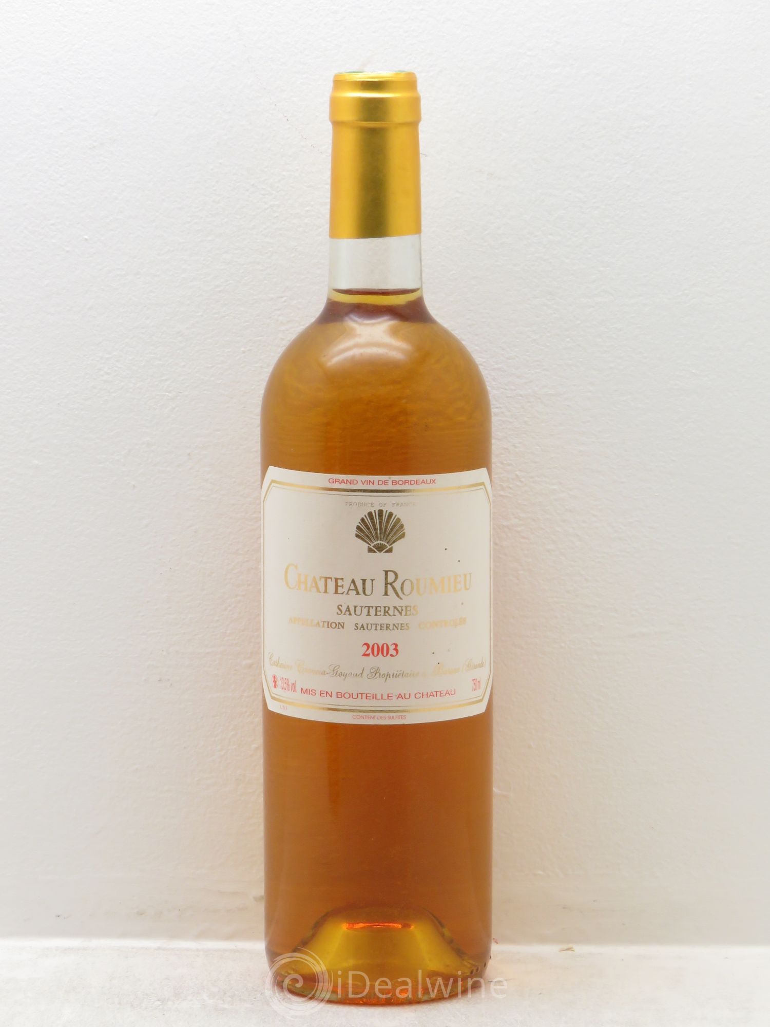 Sauternes Château Roumieu 2003 - Posten von 6 Flaschen - 0