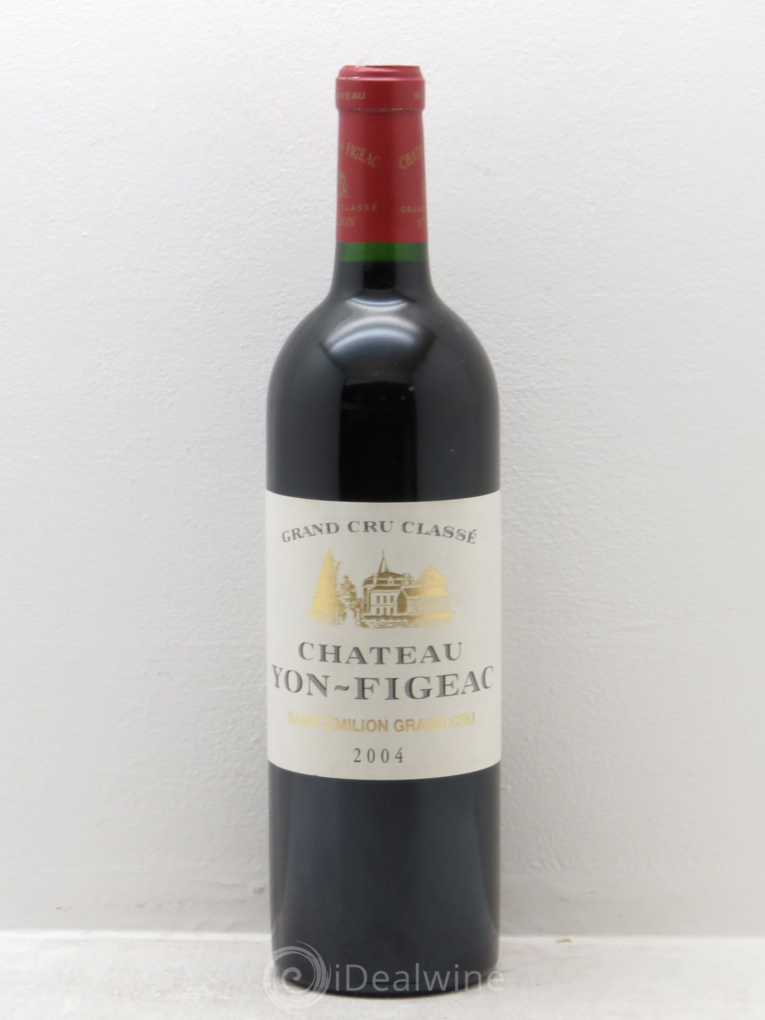 Château Yon Figeac Grand Cru Classé 2004 - Lot de 1 bouteille - 0