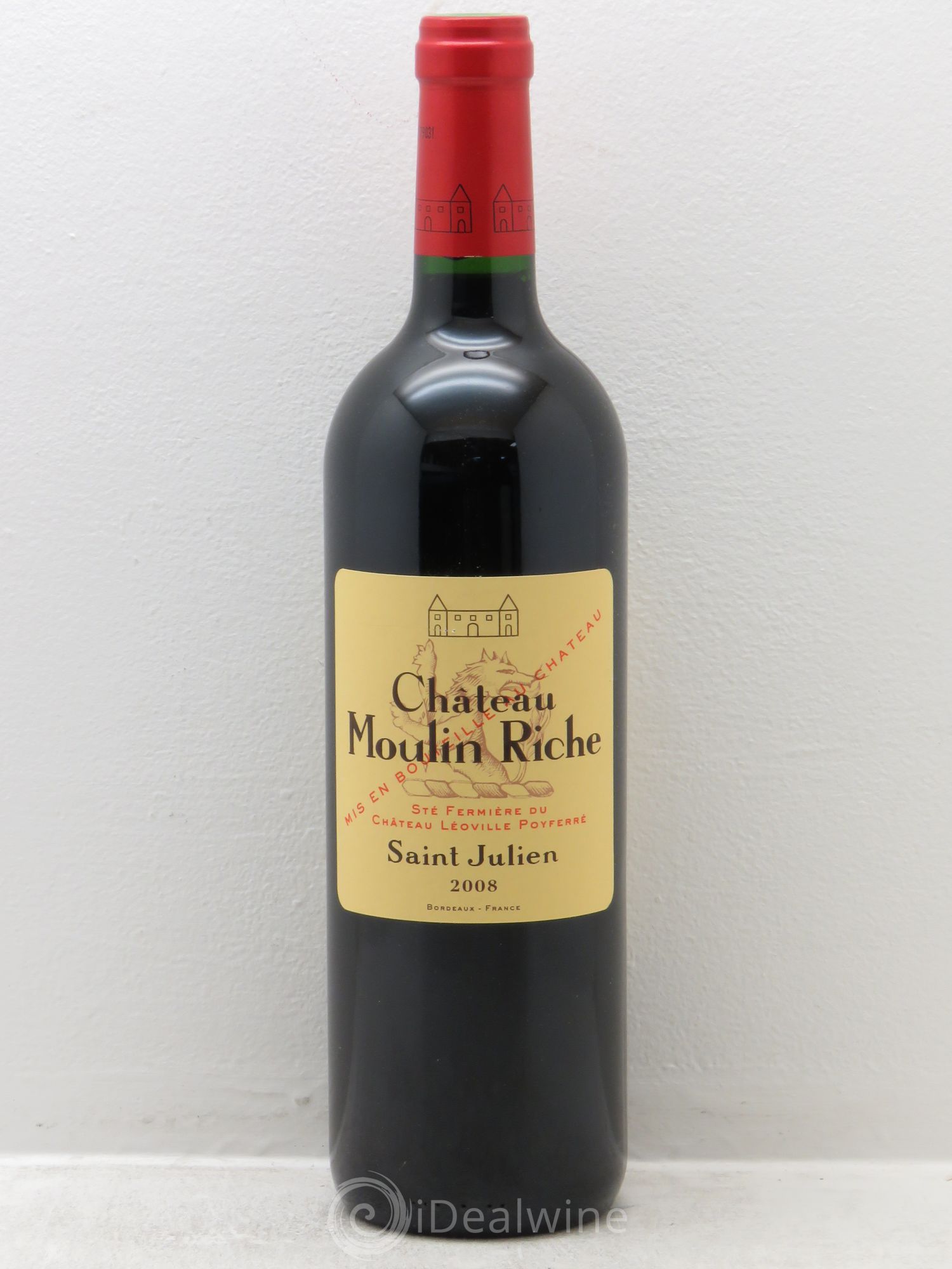 Château Moulin Riche 2008 - Lot de 1 bouteille - 0