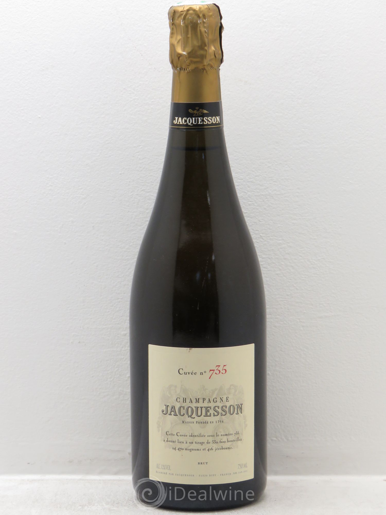 Cuvée 735 Jacquesson - Lot de 1 bouteille - 0