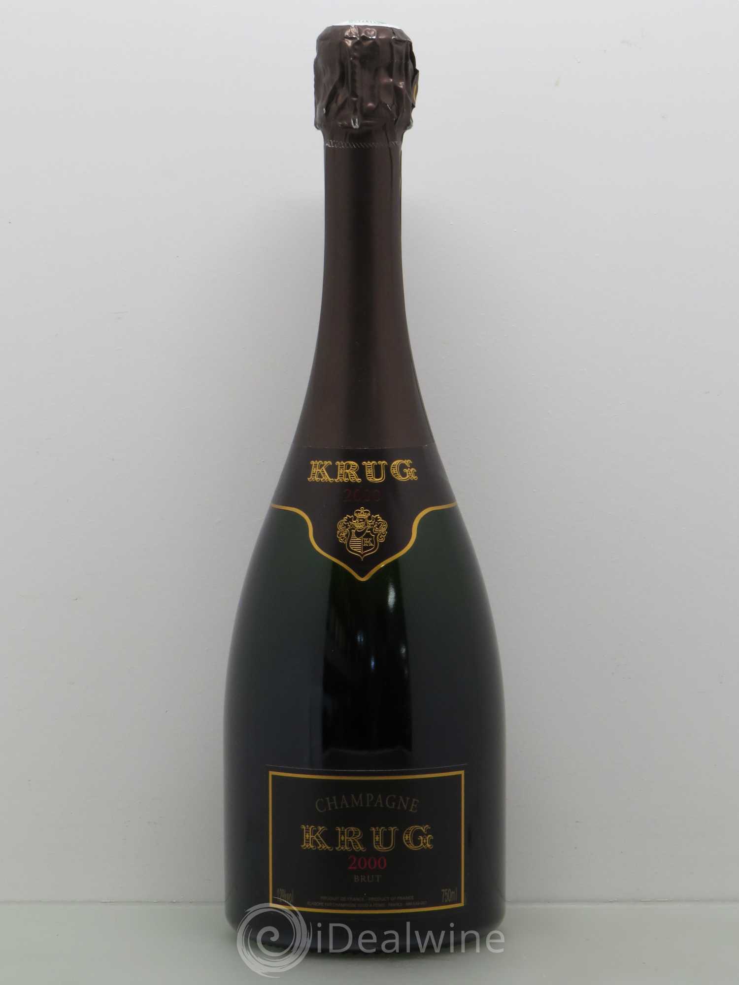Grande Cuvée Brut Krug 2000 - Lot de 1 bouteille - 0