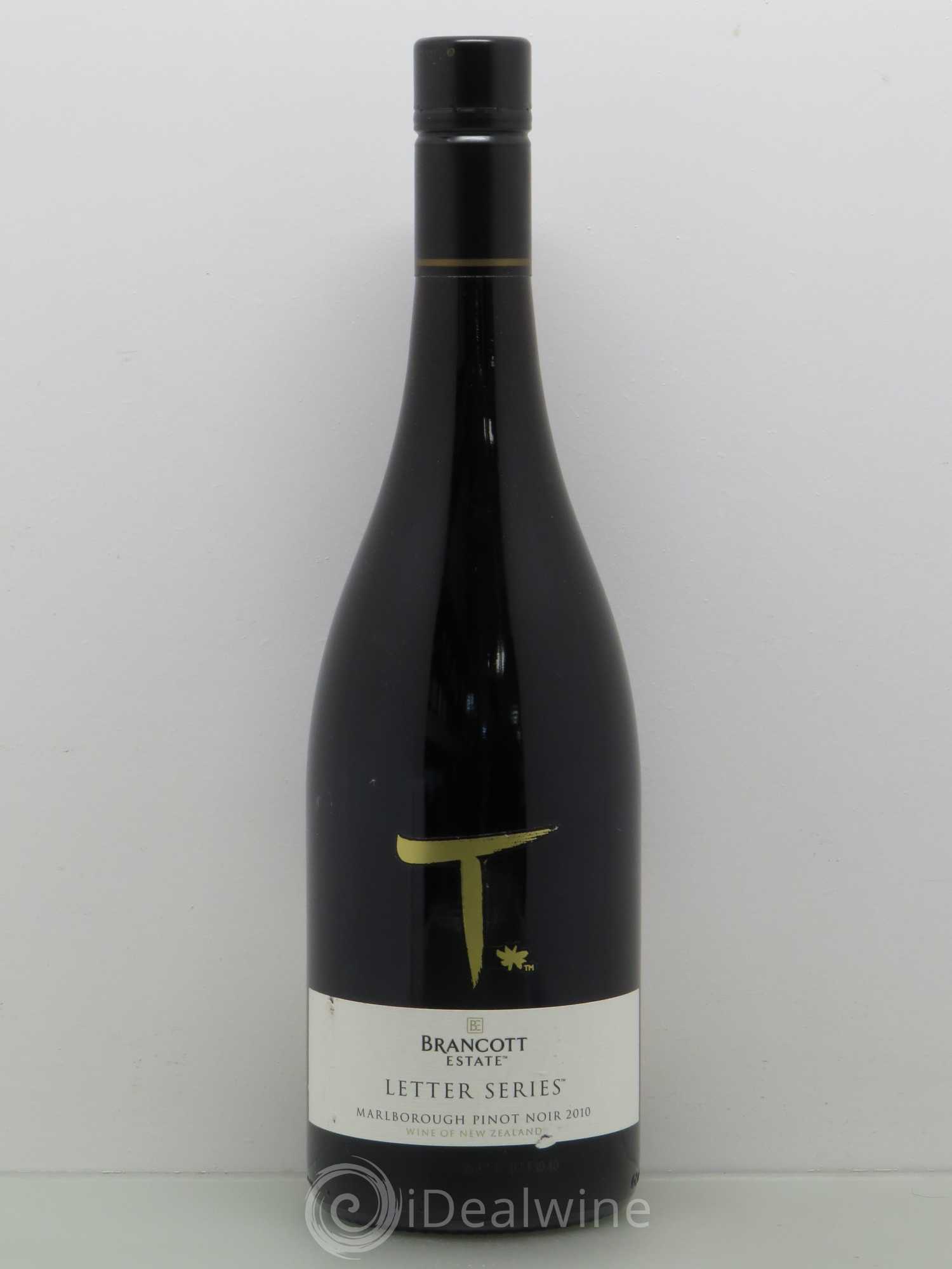Nouvelle Zélande Brancott Estate Letter Series Marlborough - Pinot Noir 2010 - Posten von 1 Flasche - 0