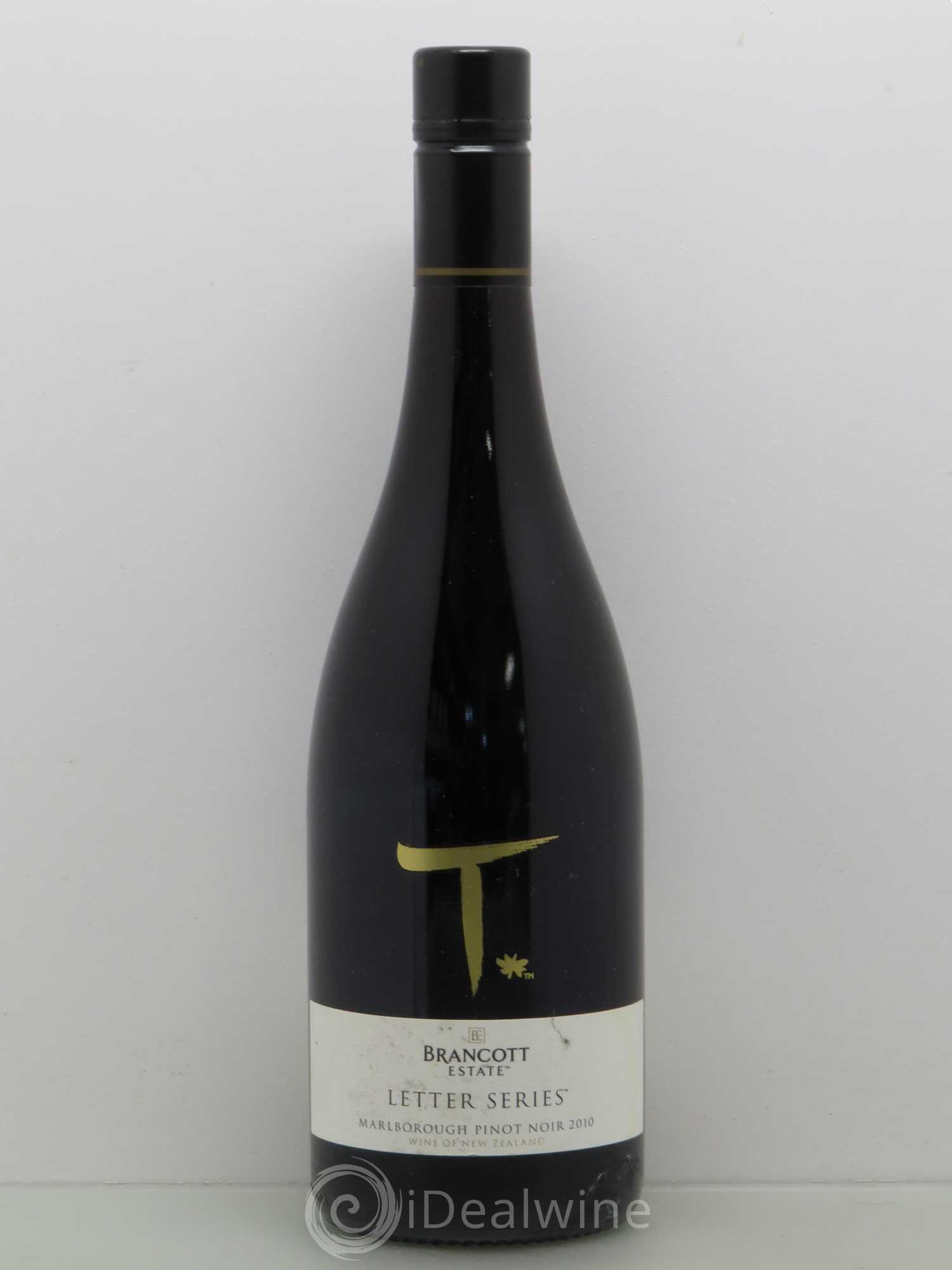 Nouvelle Zélande Brancott Estate Letter Series Marlborough - Pinot Noir 2010 - Posten von 1 Flasche - 0