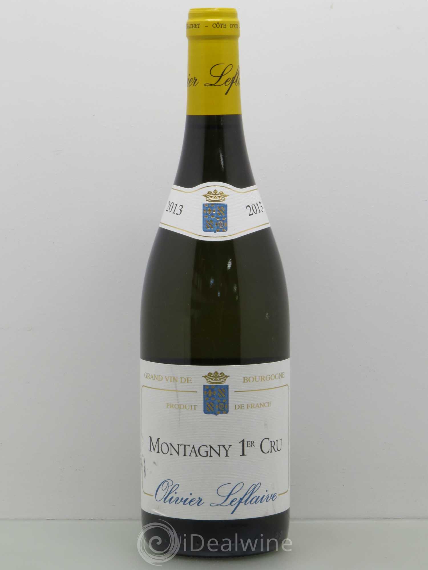 Montagny 1er Cru O. Leflaive 2013 - Lot de 1 bouteille - 0