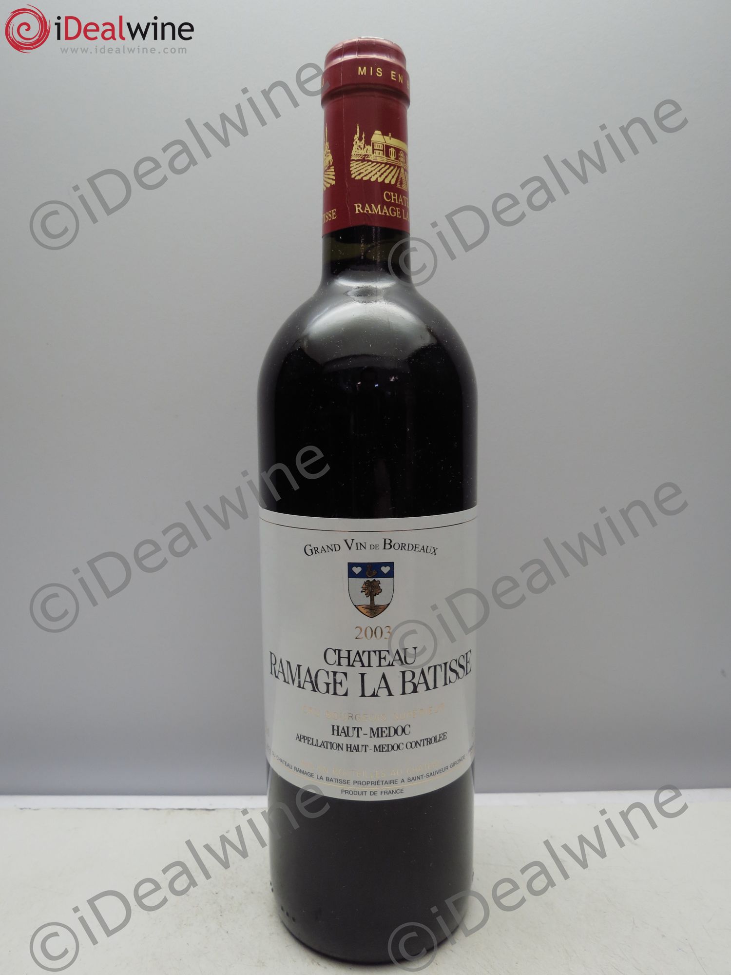 Château Ramage la Bâtisse Cru Bourgeois 2003 - Lot de 6 bouteilles - 0