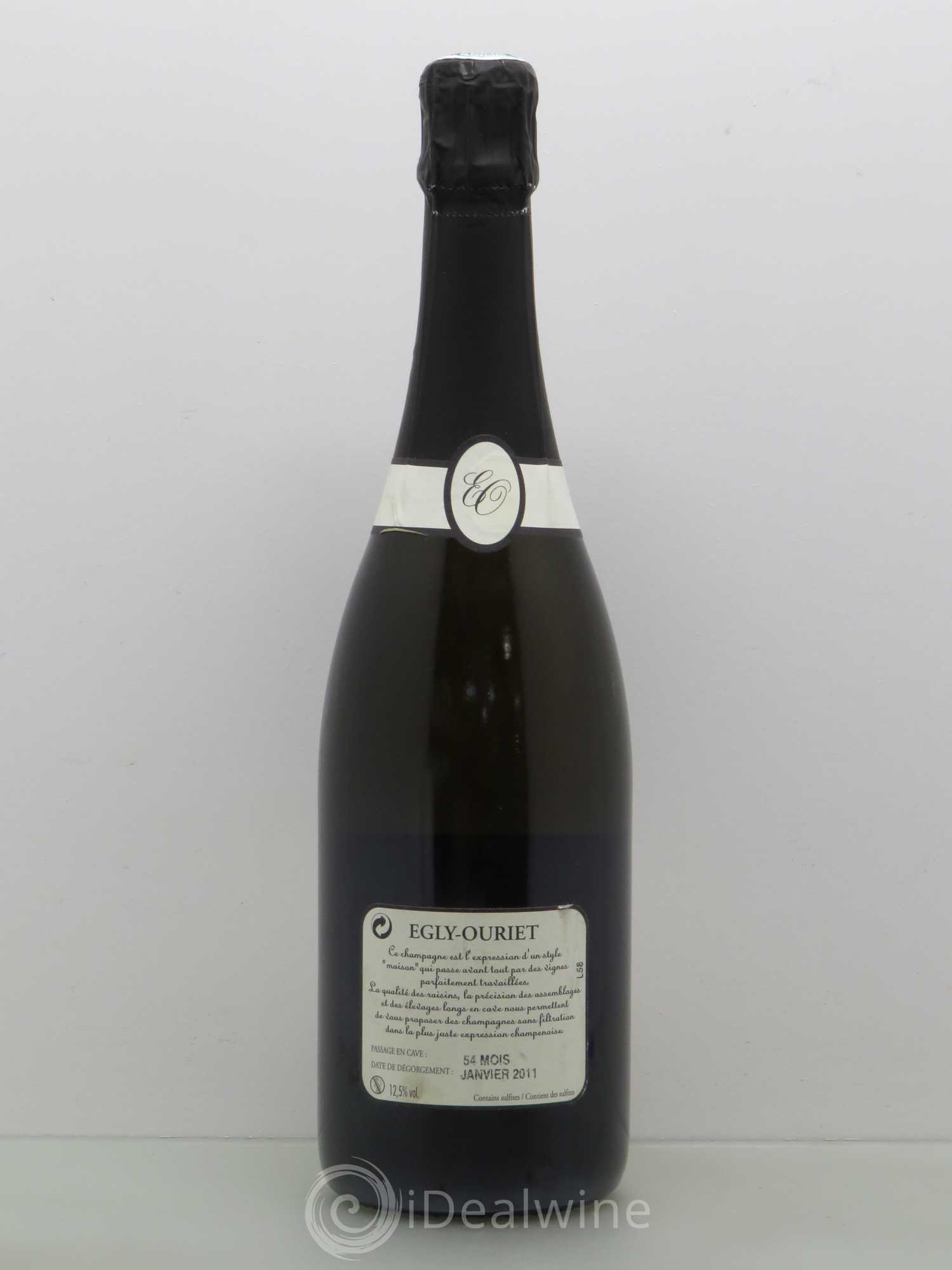 Blanc de Noirs Vieilles Vignes Egly-Ouriet - Lot de 1 bouteille - 1