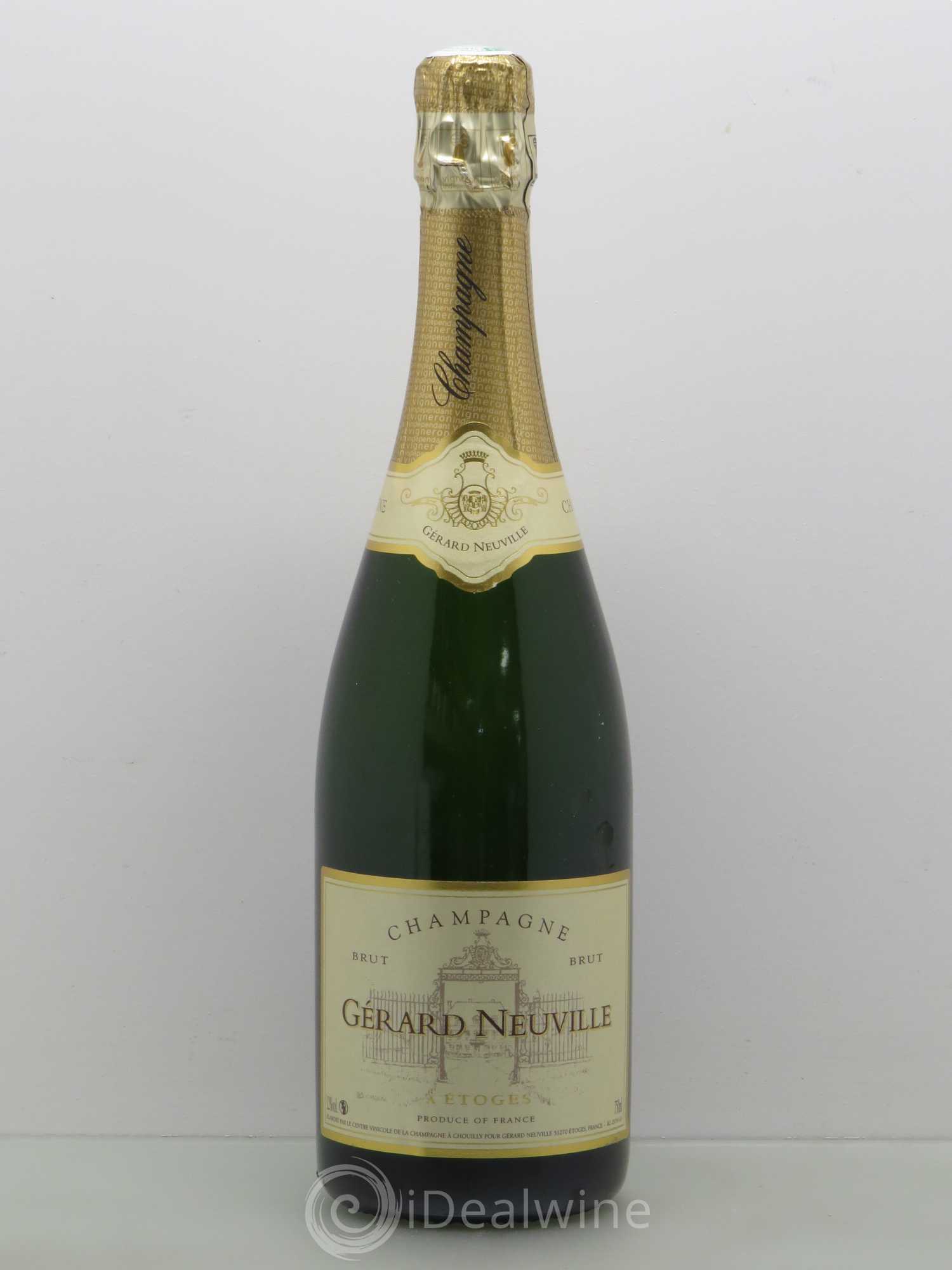 Champagne Brut Tadition G. Neuville (sans prix de réserve) - Posten von 1 Flasche - 0
