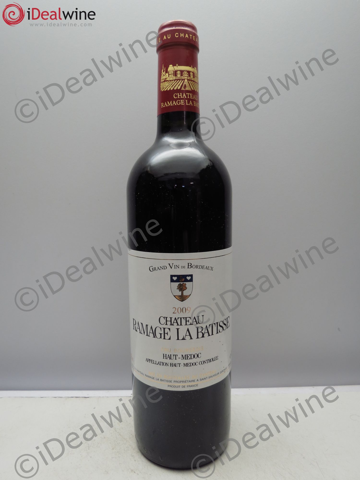 Château Ramage la Bâtisse Cru Bourgeois 2009 - Lot de 3 bouteilles - 0